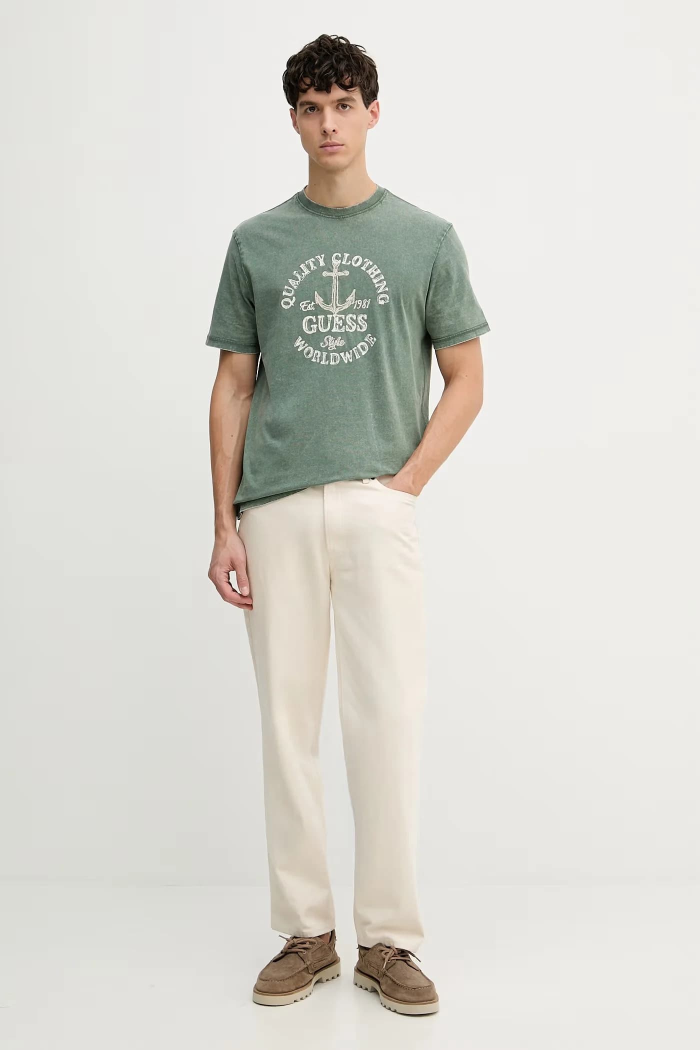 Мужская хлопковая футболка - фото 2