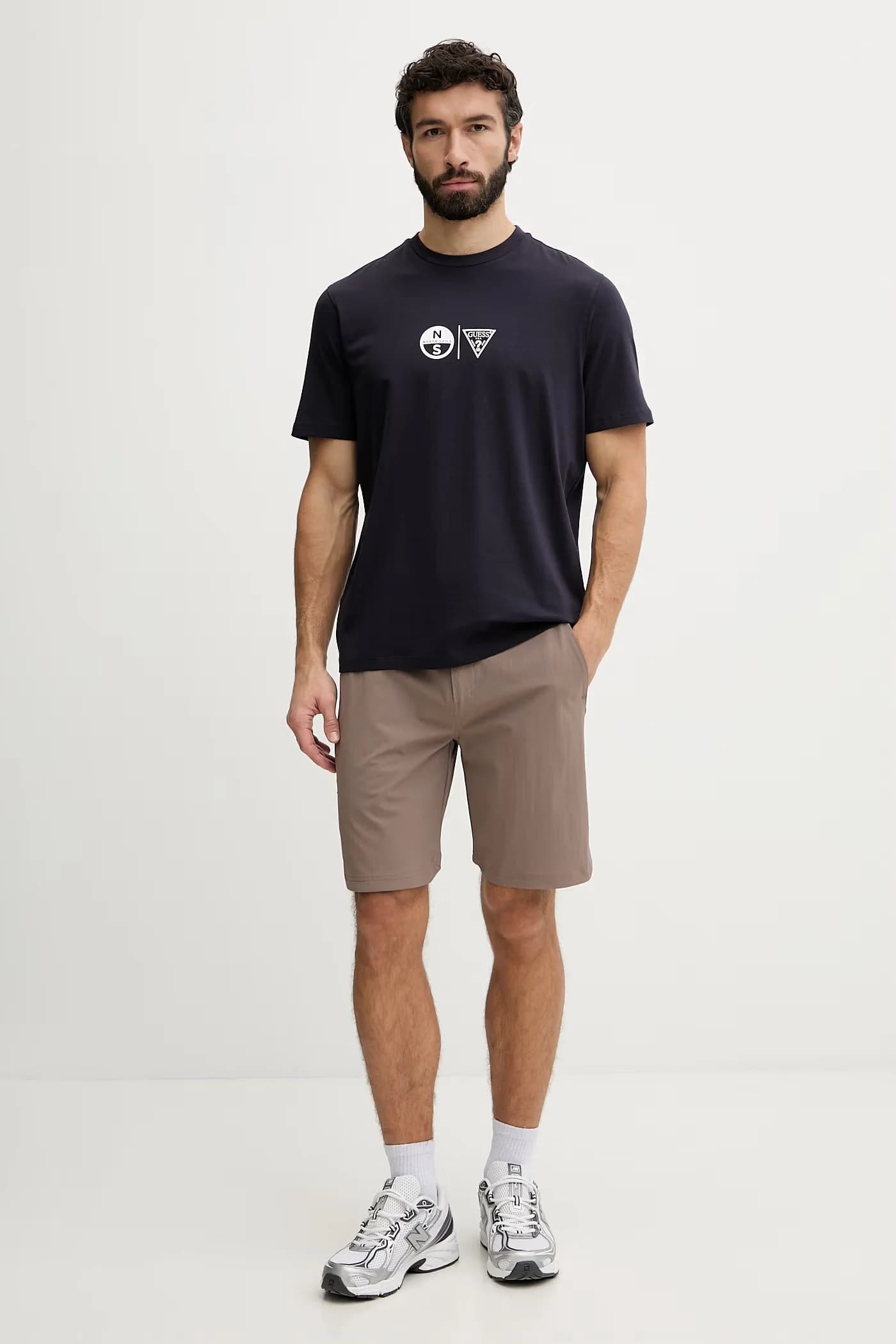 Мужская футболка из хлопка с эластаном North Sails - фото 2