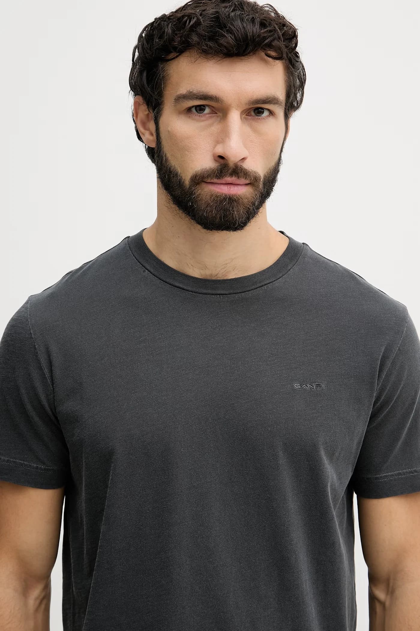 Базовая мужская хлопковая футболка - фото 4