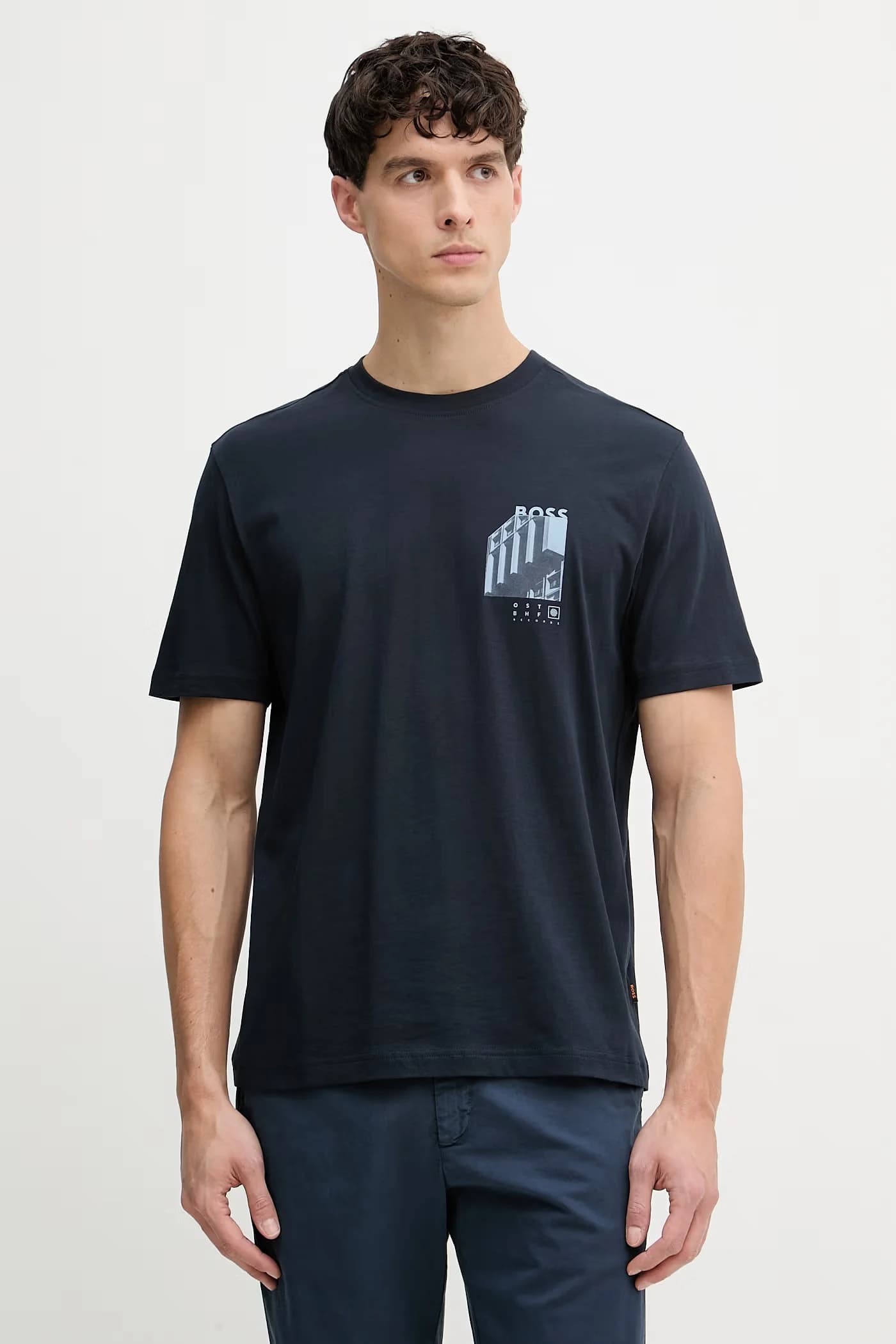 Мужская хлопковая футболка