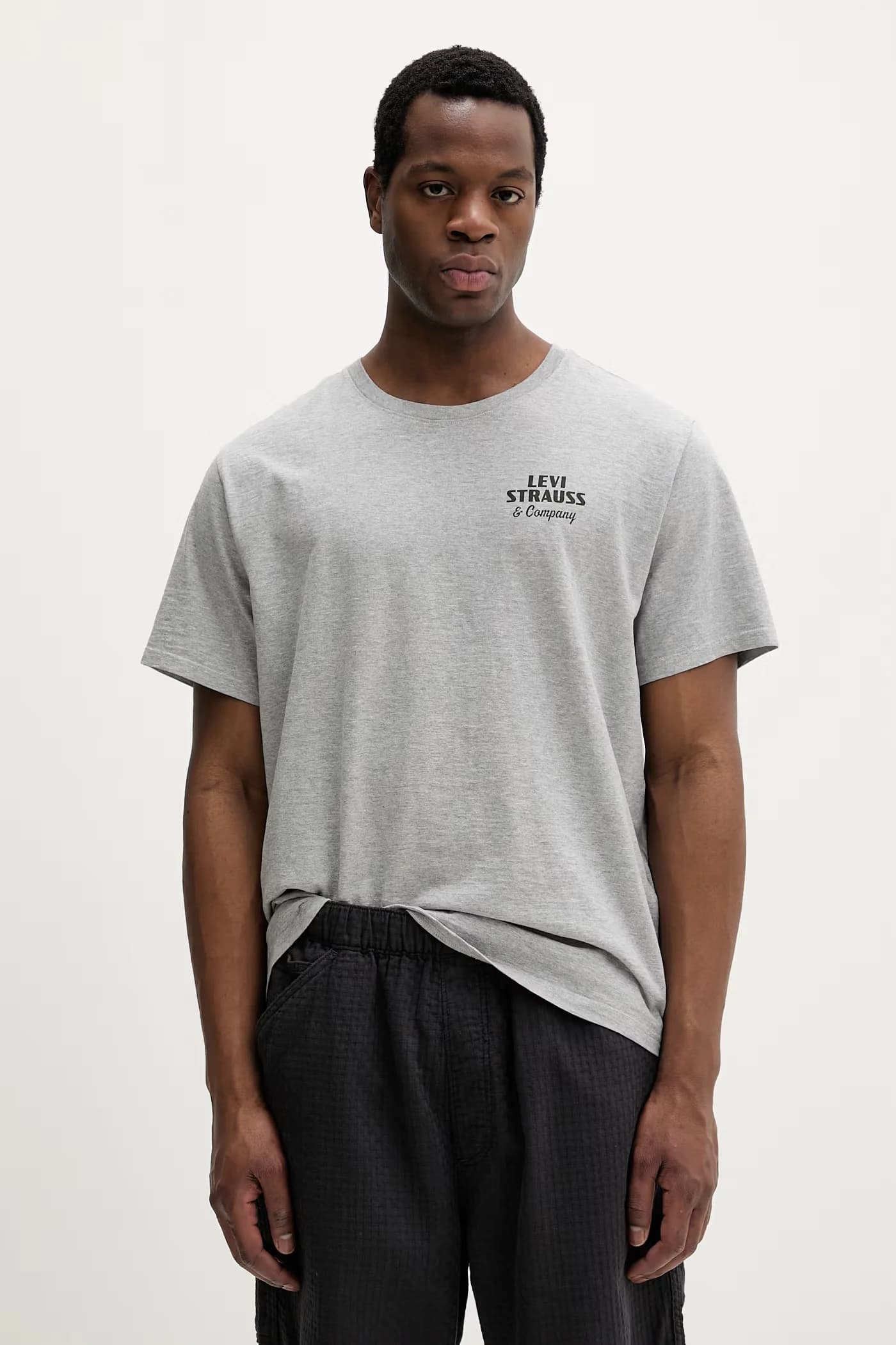 SS RELAXED FIT мужская хлопковая футболка - фото 3