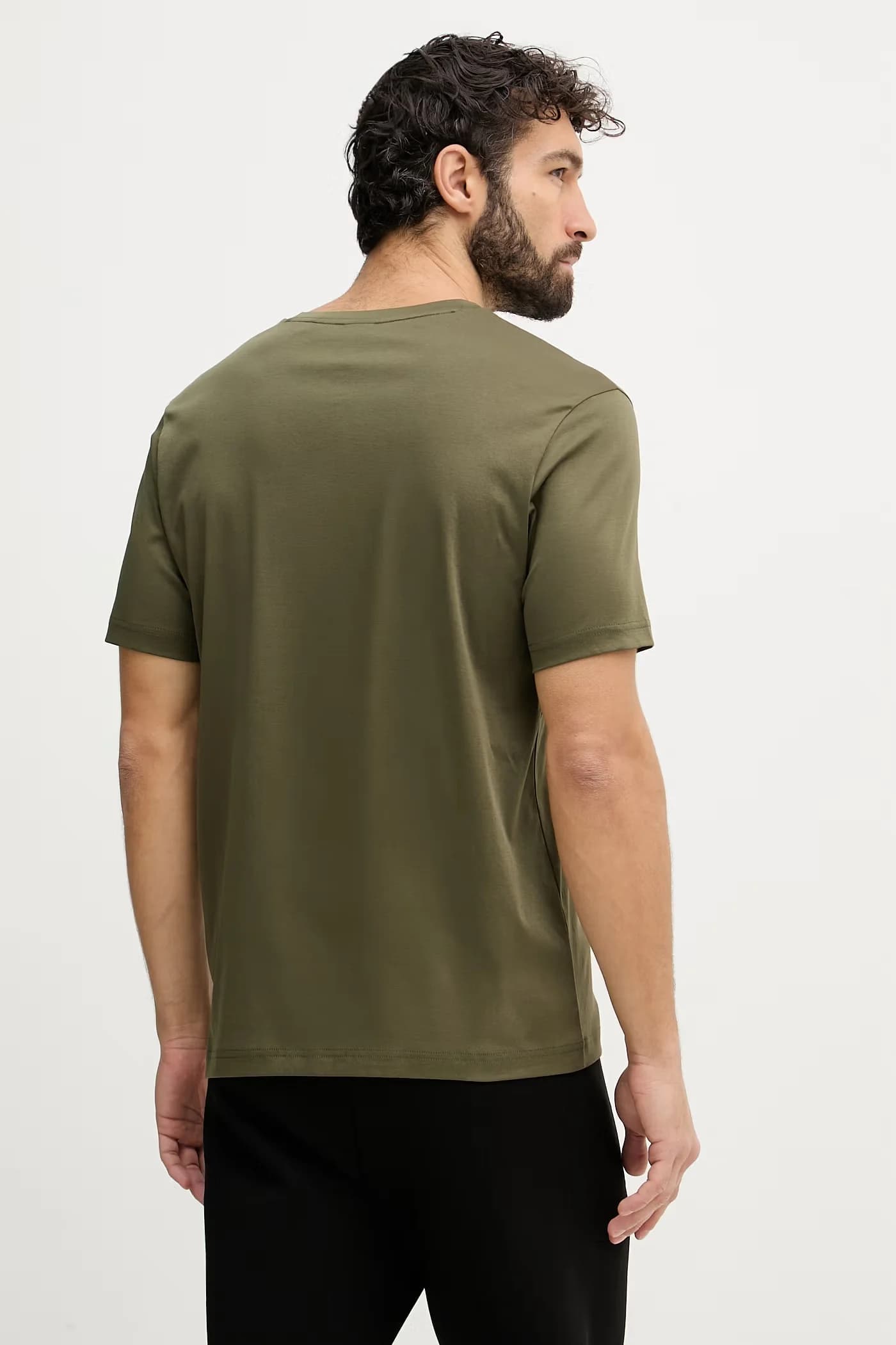 Мужская футболка из хлопка BOSS X PORSCHE - фото 3