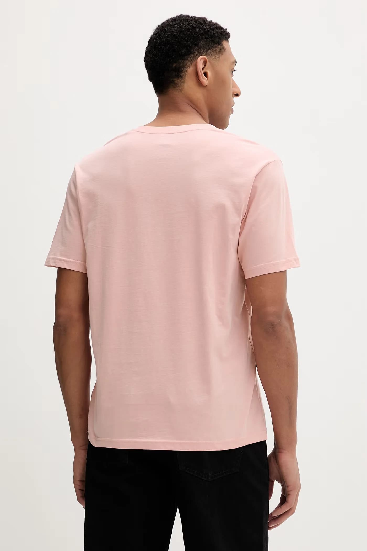 Базовая мужская хлопковая футболка - фото 3