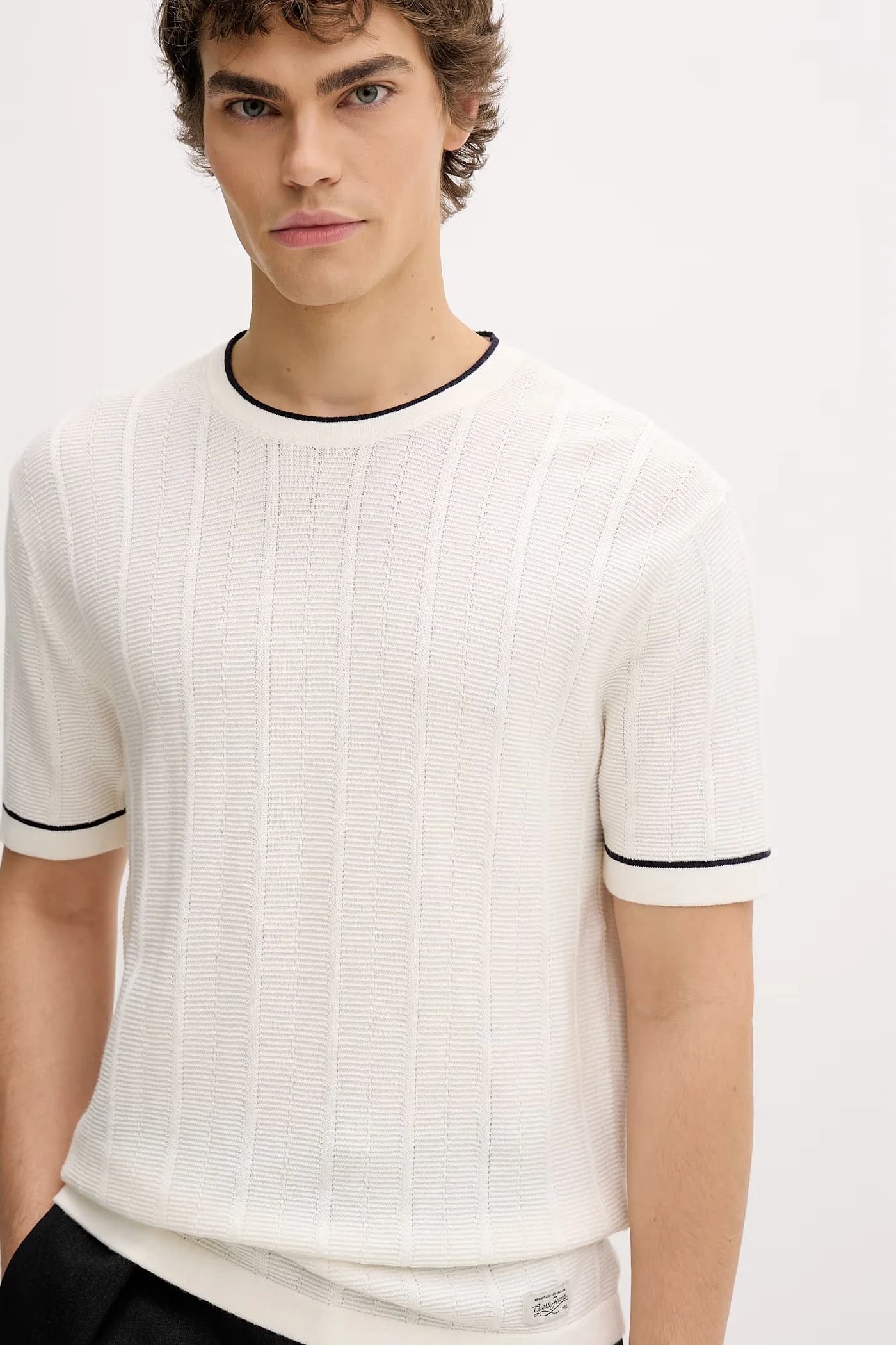 Мужская хлопковая футболка - фото 4