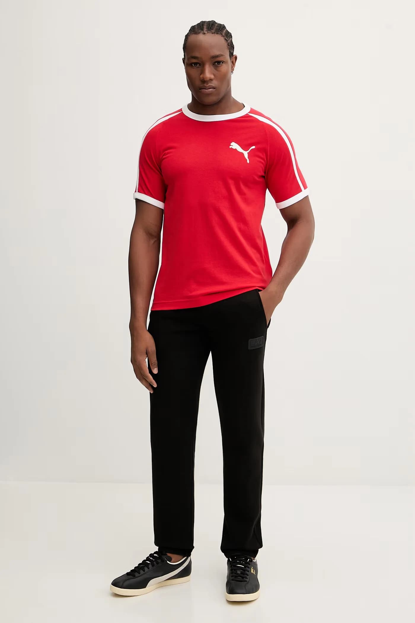 Хлопковая футболка Big Cat Ringer - фото 2