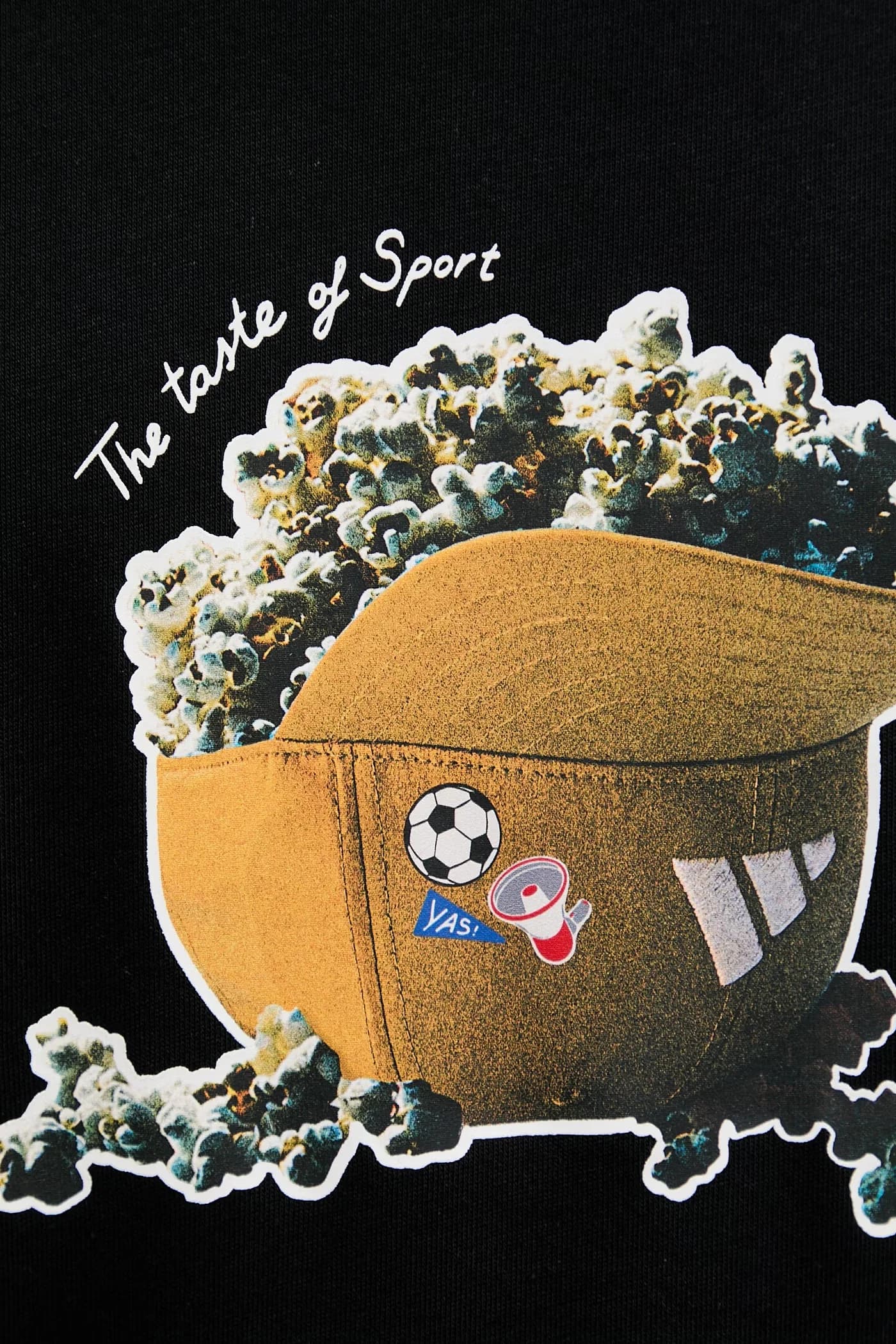 Хлопковая футболка с попкорном - фото 5