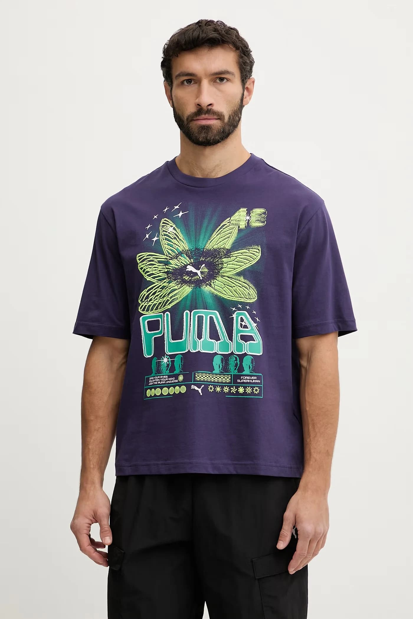 Хлопковая футболка GRAPHIC