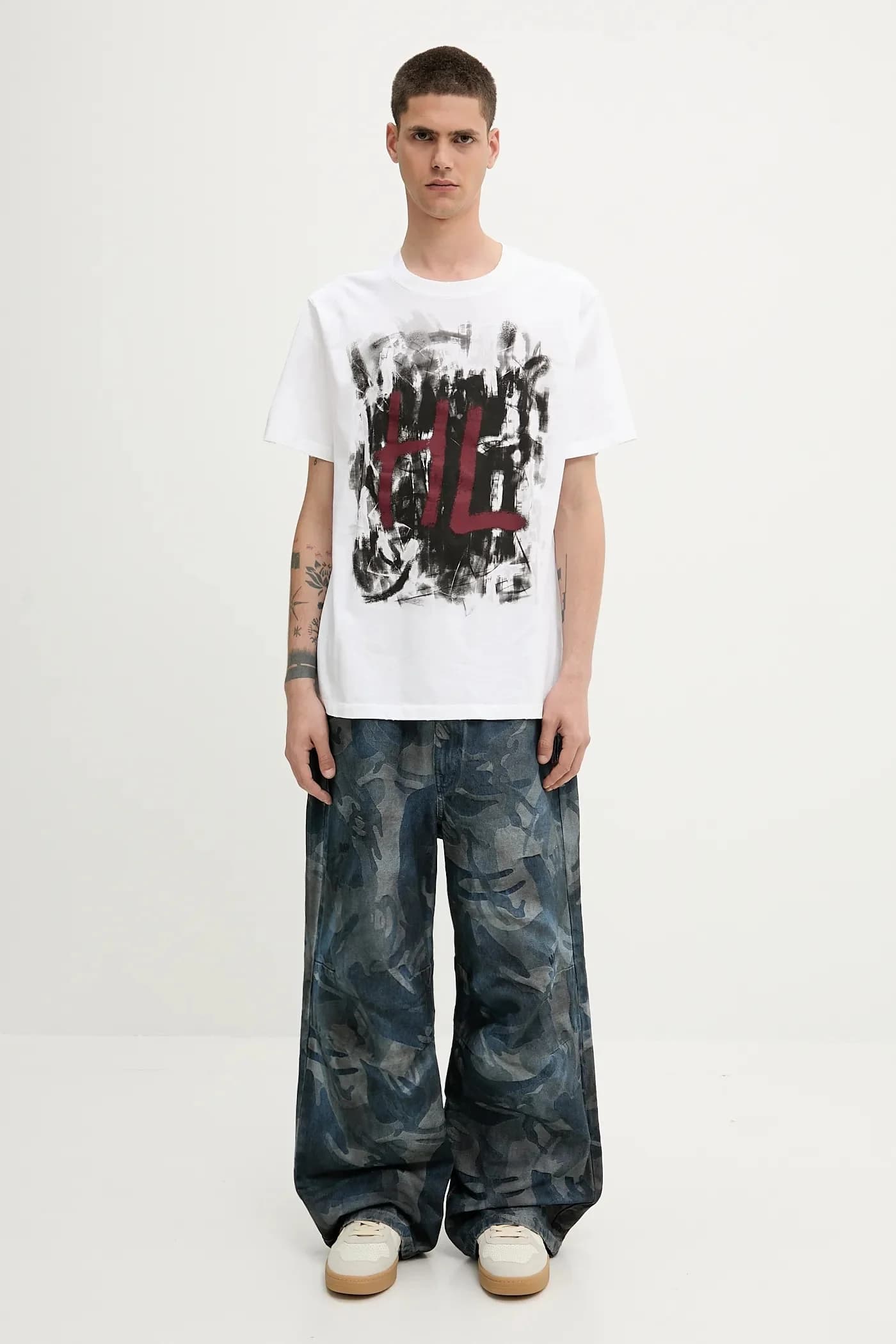 Хлопковая футболка SCRIBBLE.T3.MAL.LT. - фото 5