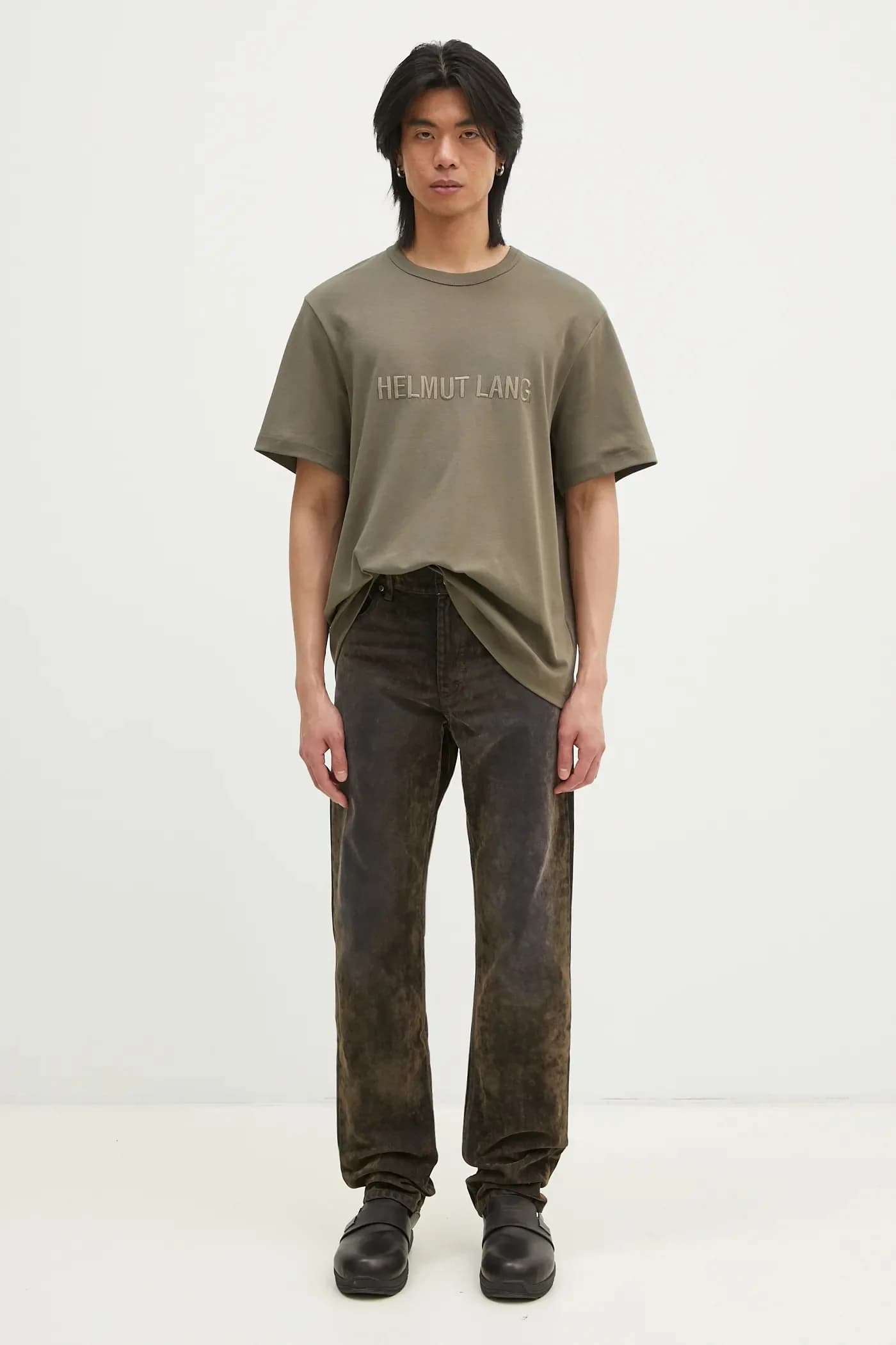 Футболка с логотипом Ov. Хлопковая футболка Hvy Ever - фото 5