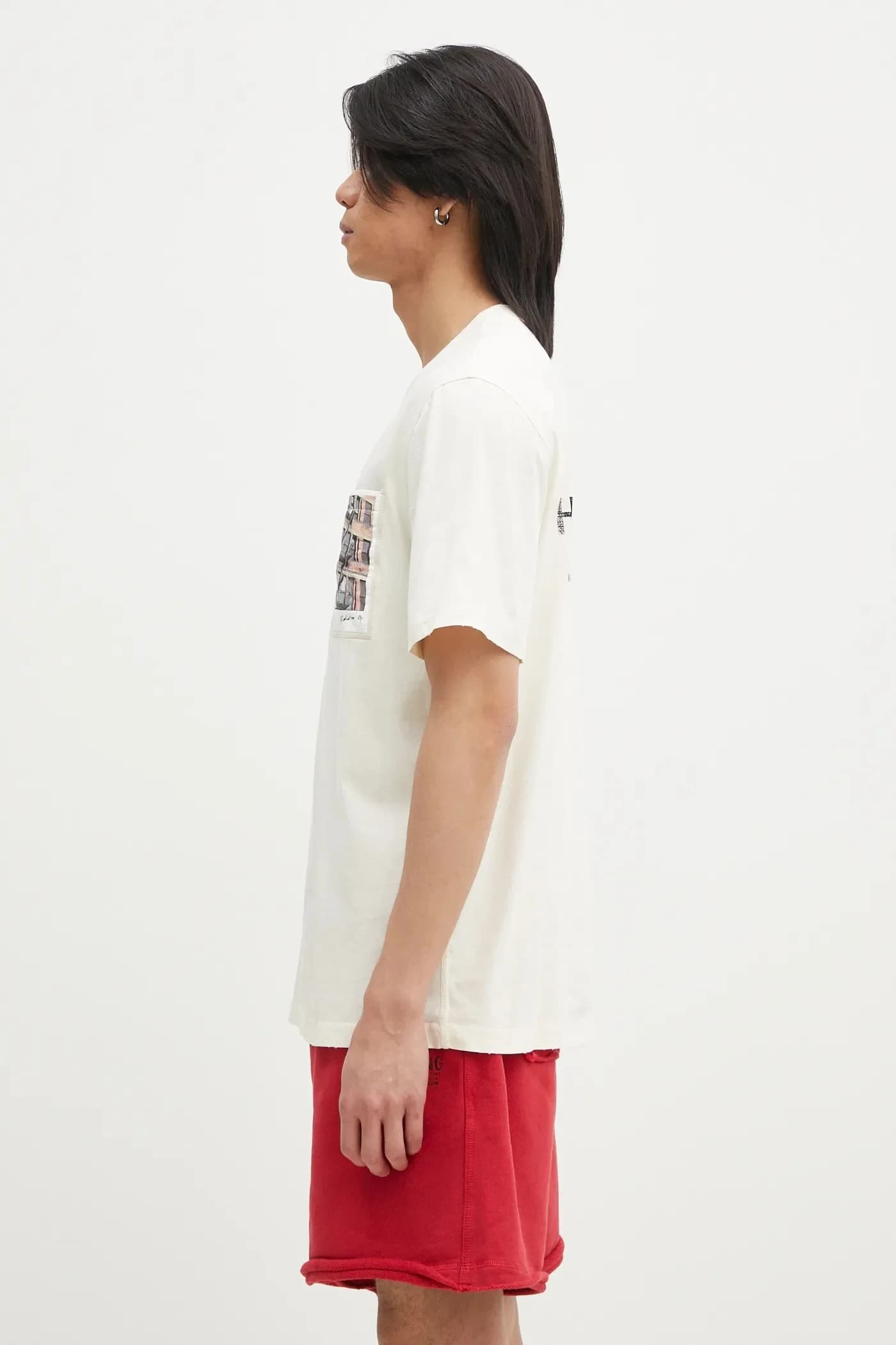 Хлопковая футболка Pstcard T Bldng.Mal - фото 2