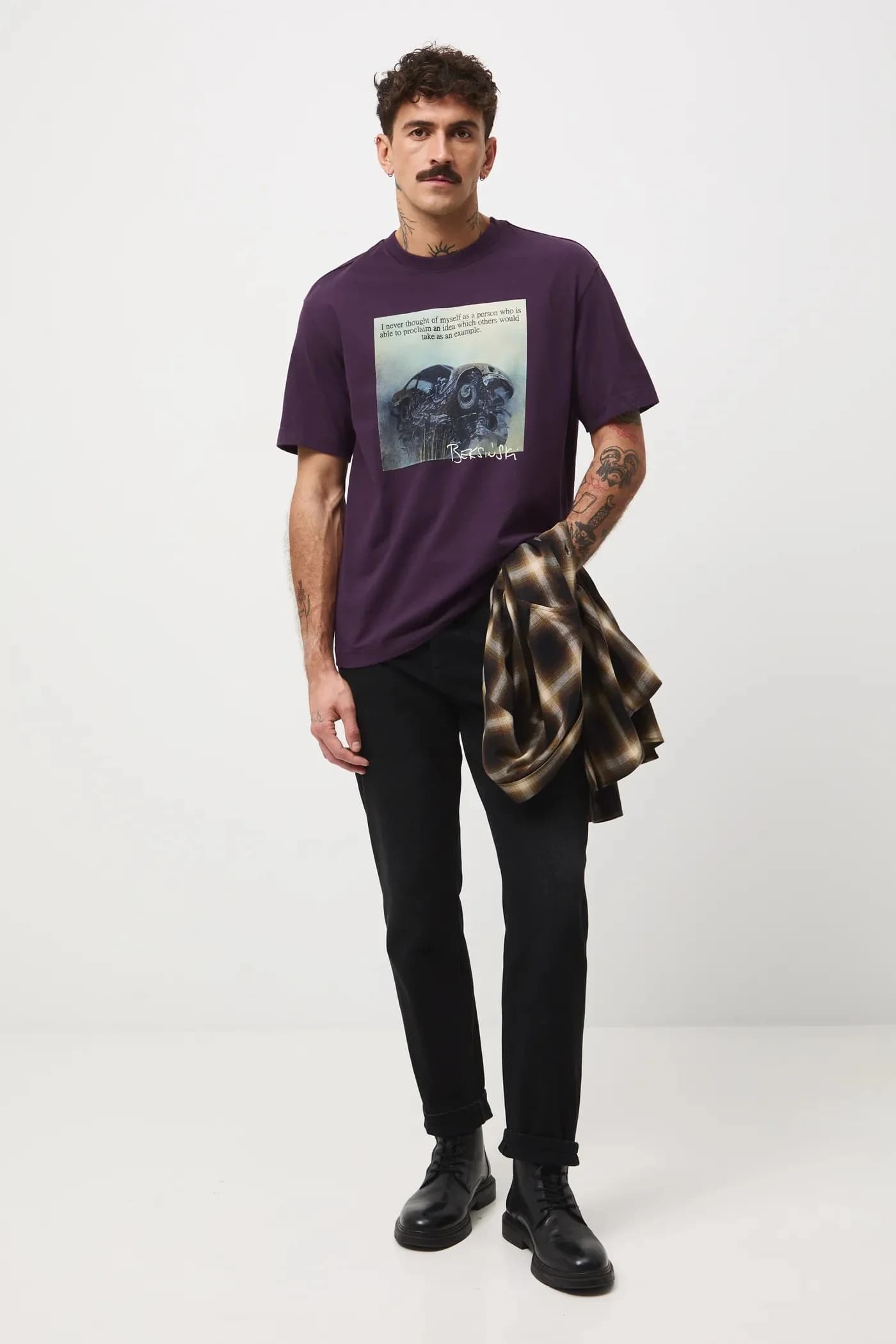 Хлопковая футболка - фото 6