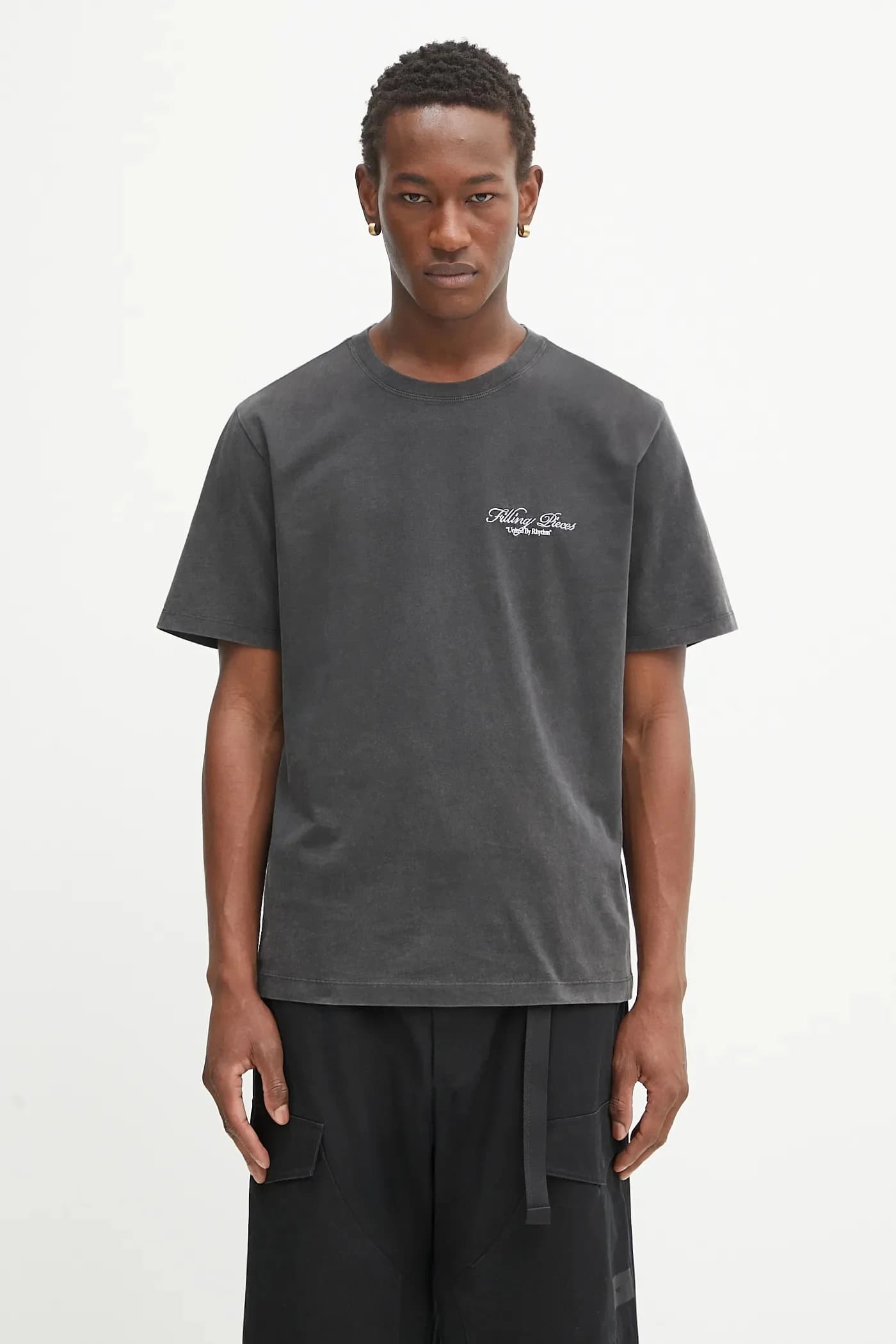 Виниловая хлопковая футболка - фото 3