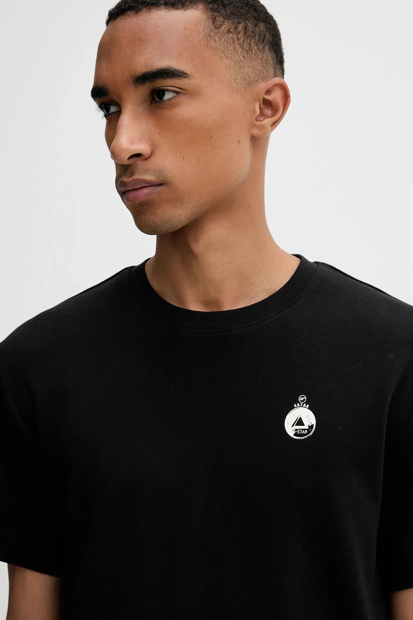 Хлопковая футболка с отделкой сзади - фото 4