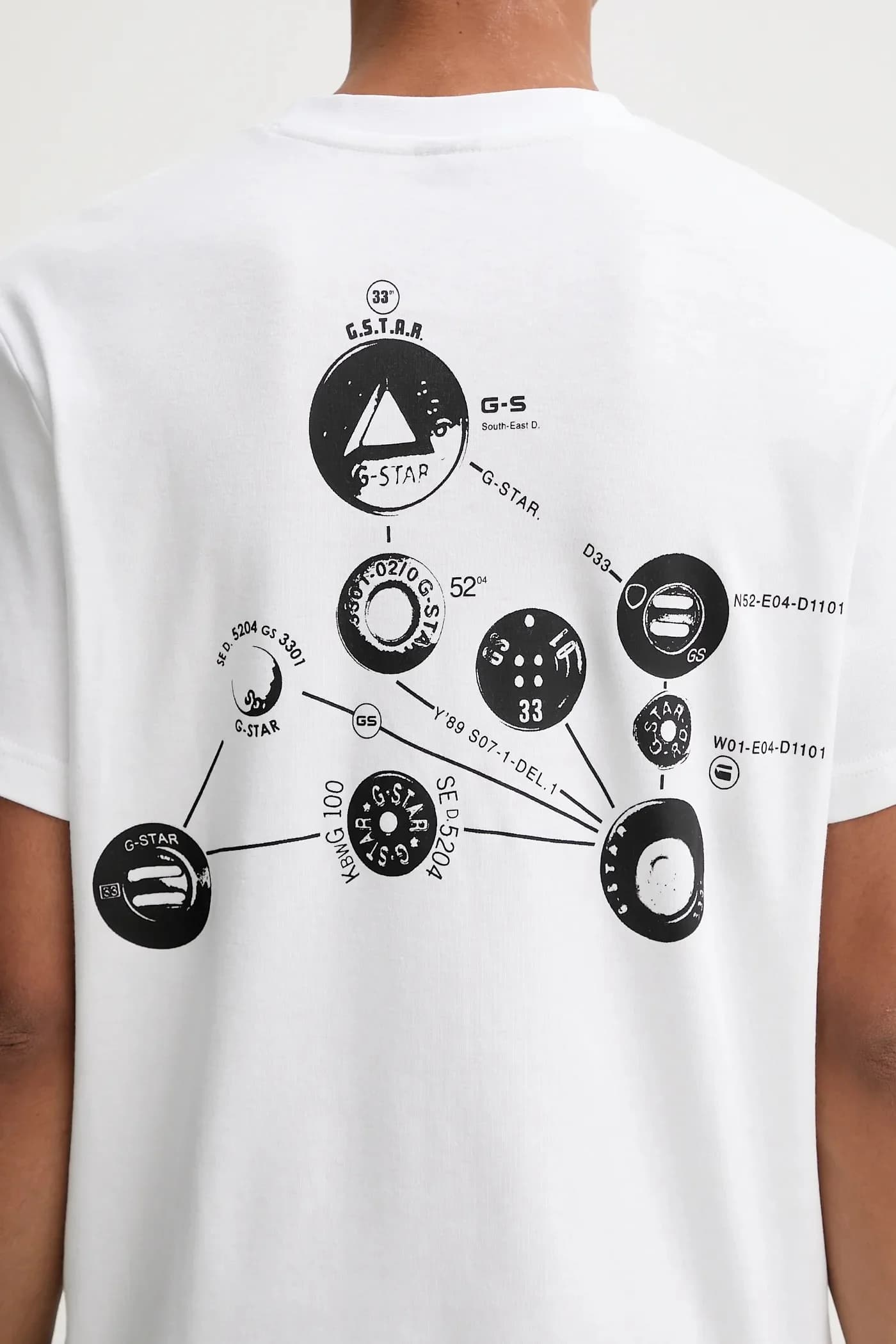 Хлопковая футболка с отделкой сзади - фото 5