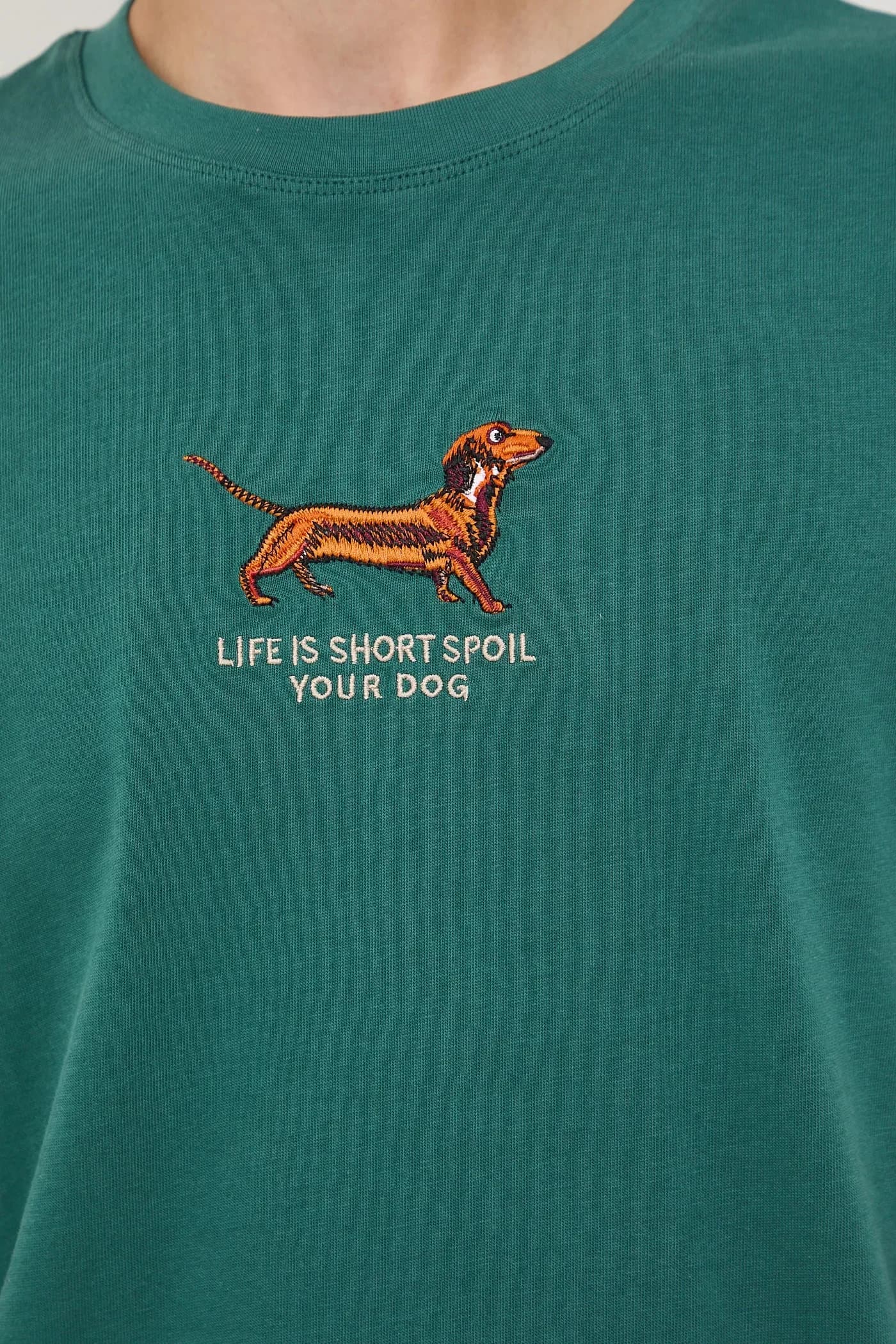 Хлопковая футболка - фото 6