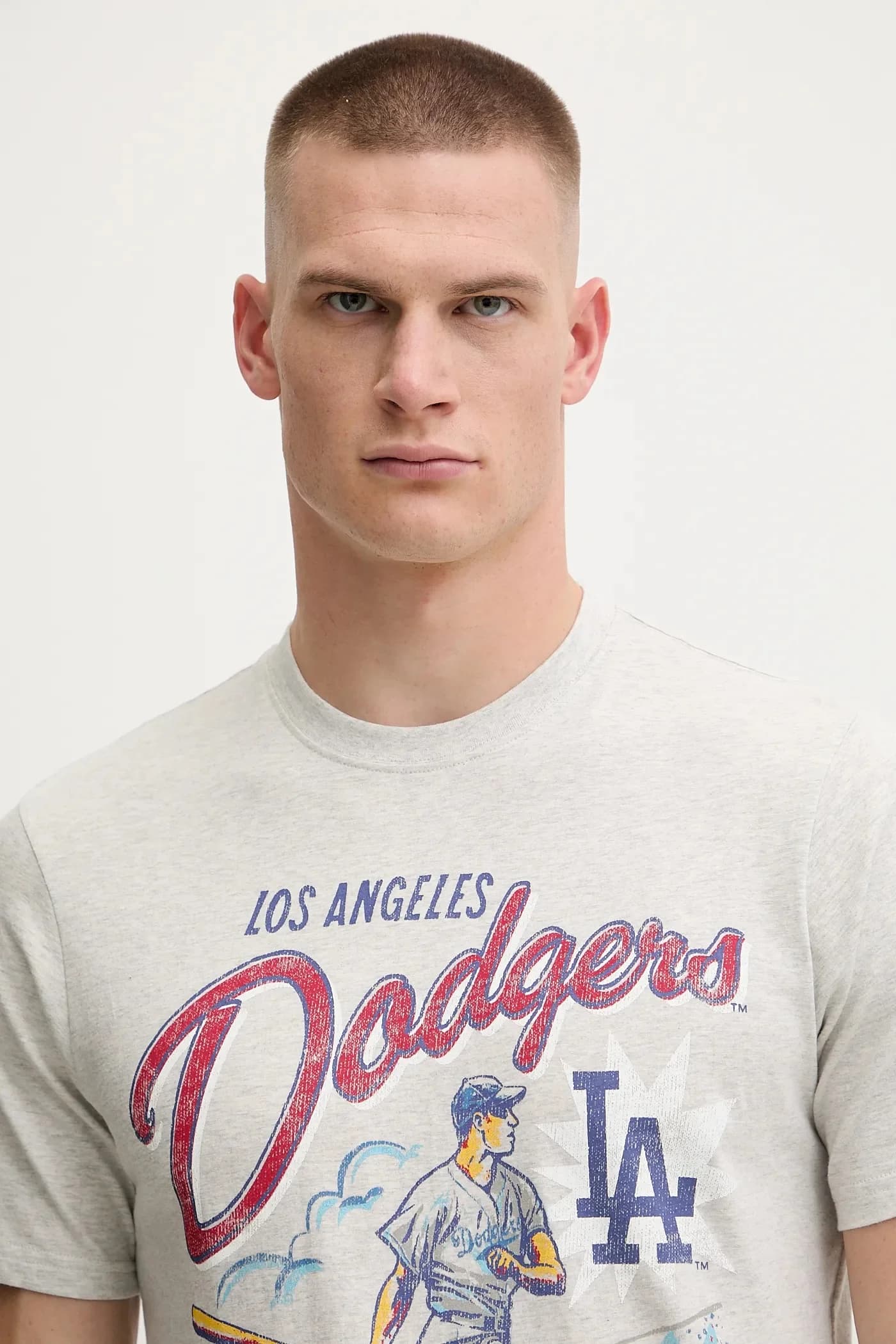 Хлопковая футболка MLB Los Angeles Dodgers - фото 4