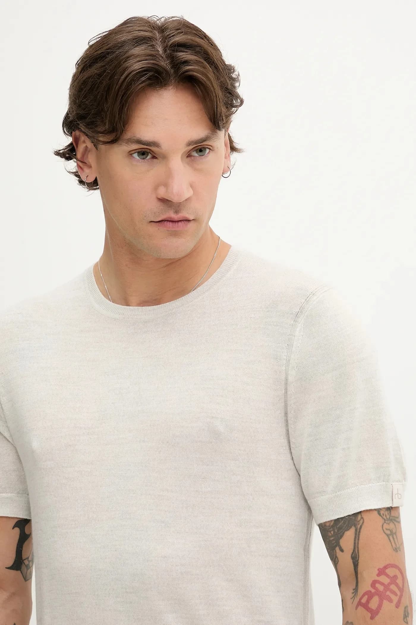 Шерстяная футболка - фото 4