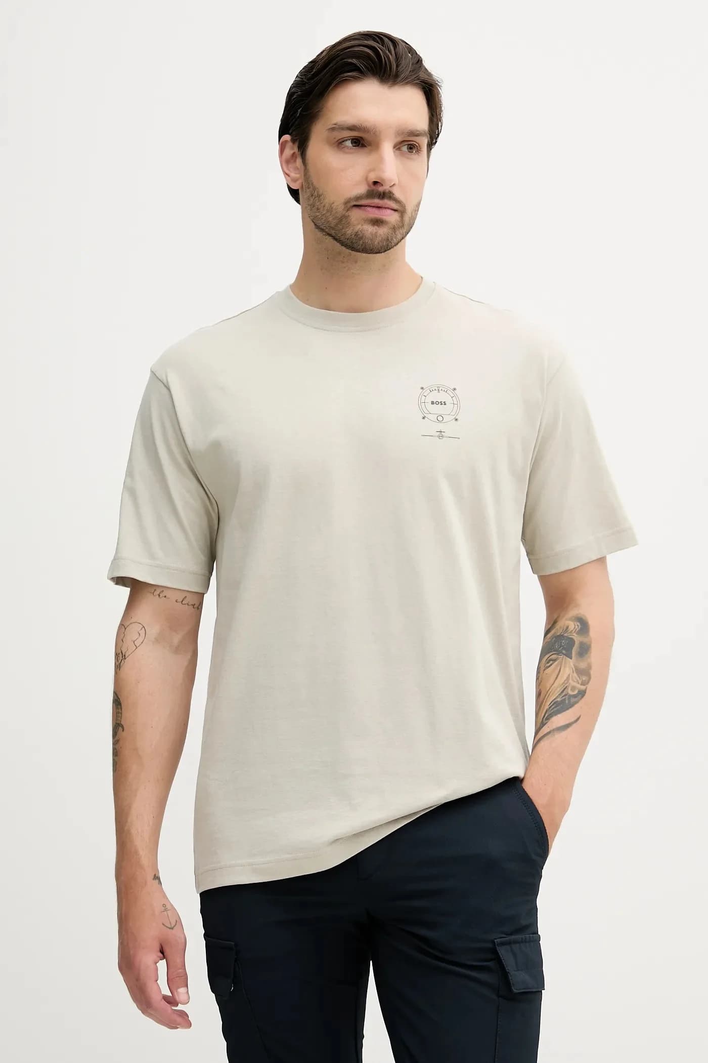 Хлопковая футболка Te_voyage