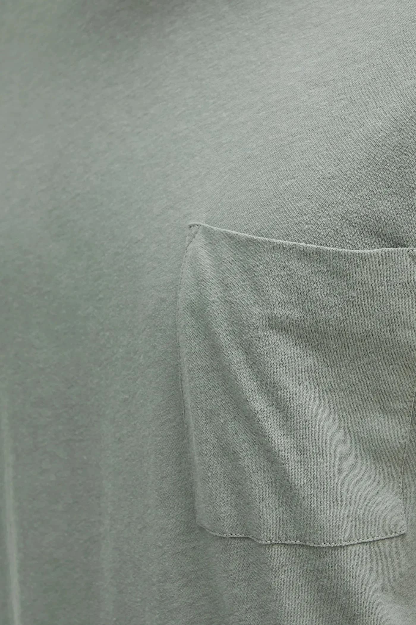 Футболка из смесового льна - фото 5