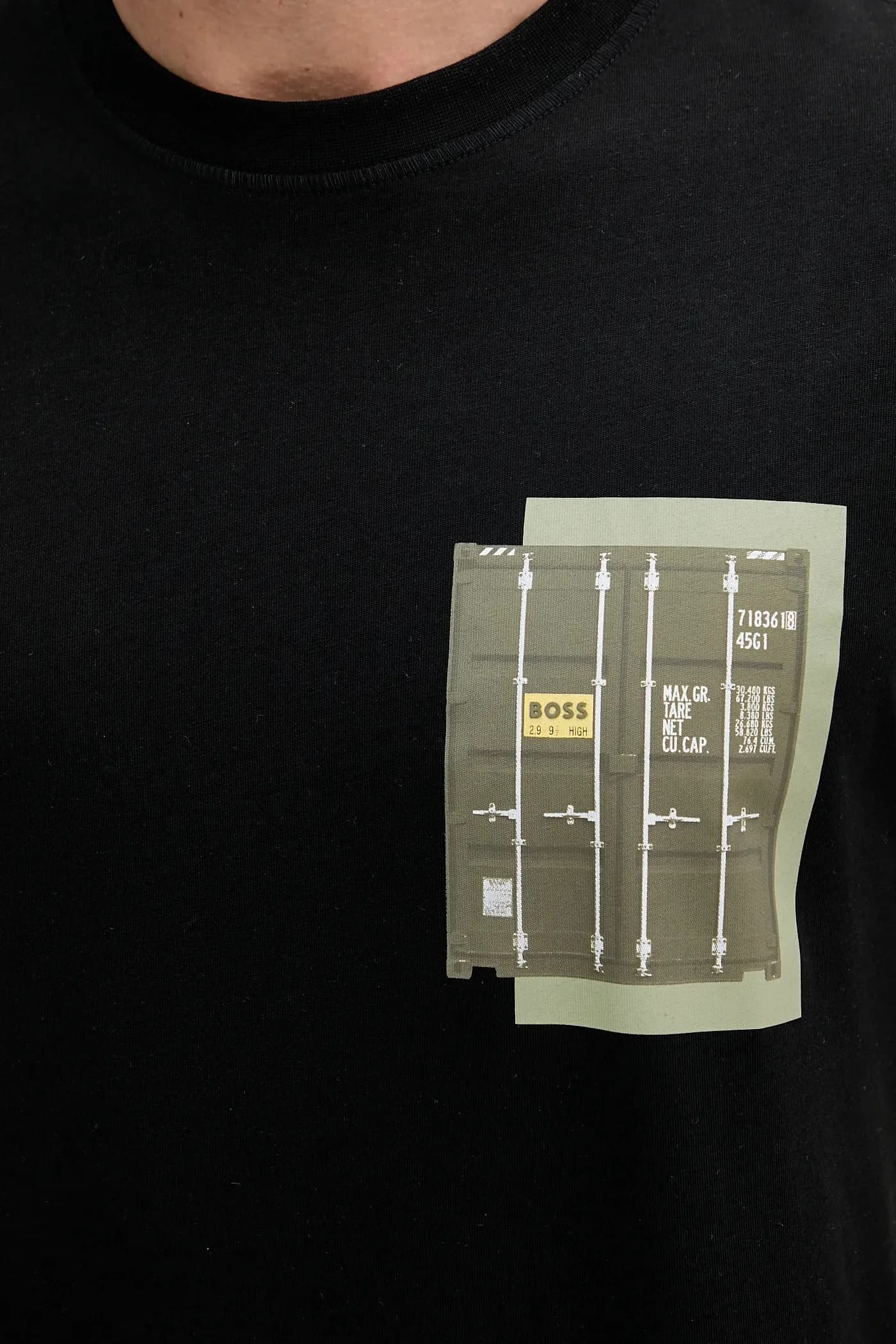 Хлопковая футболка Te_Container - фото 5