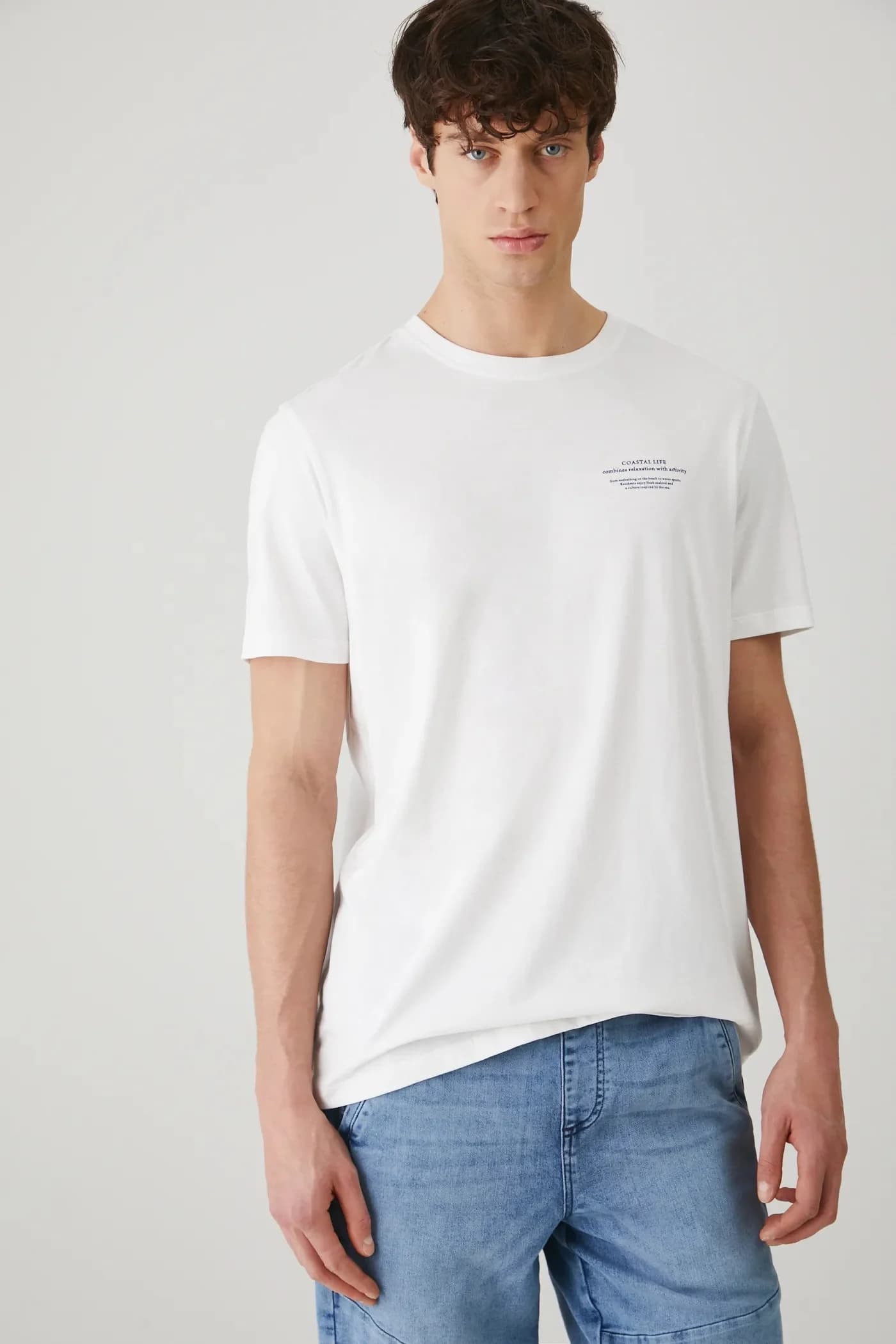 Хлопковая футболка - фото 4