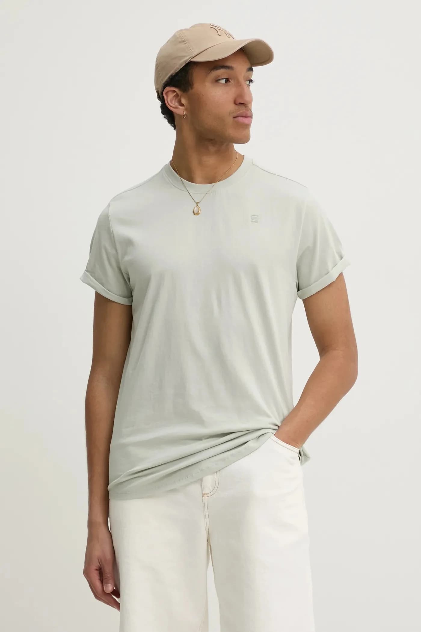 Хлопковая футболка с принтом Lash