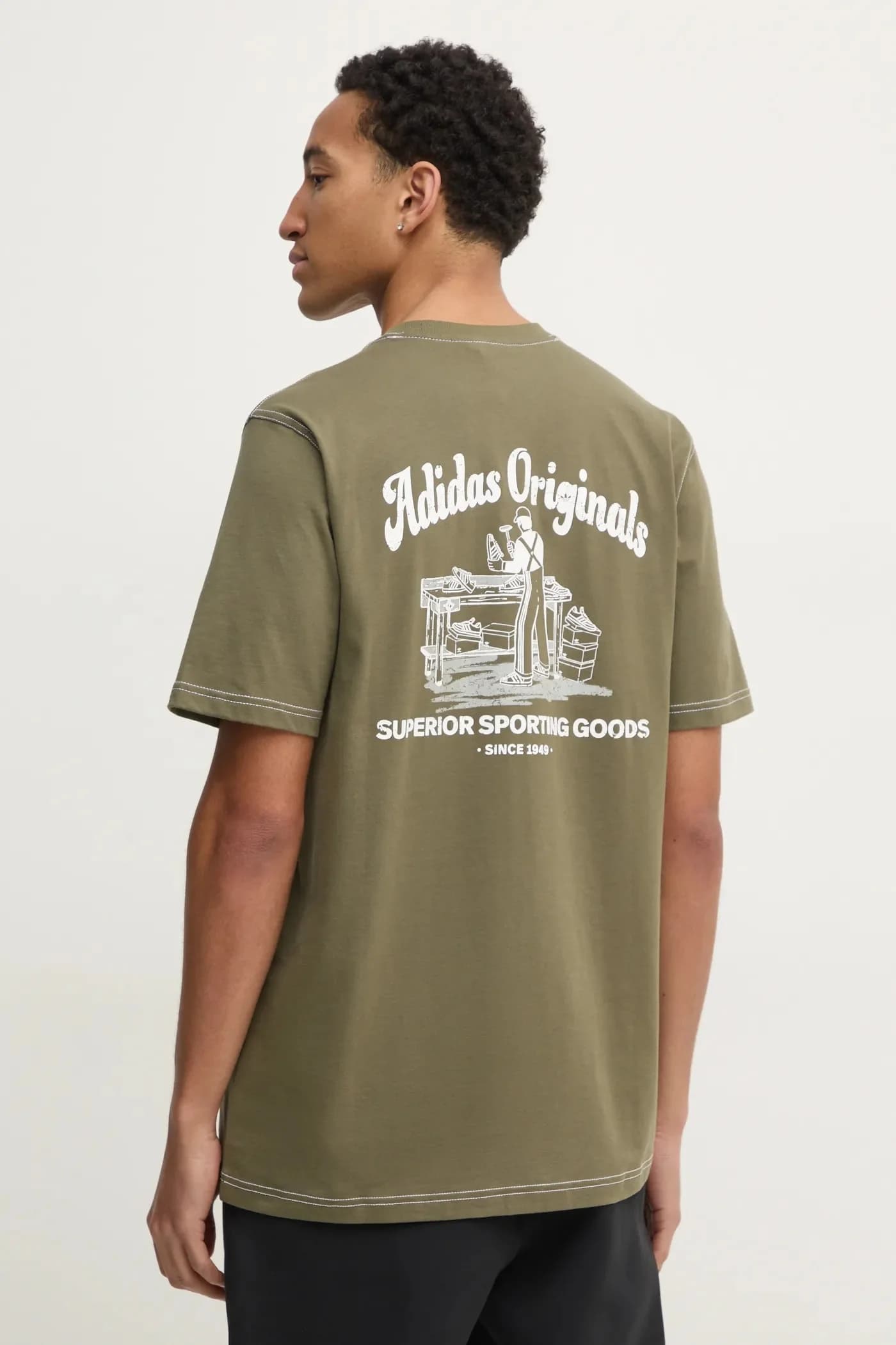 Хлопковая футболка Wabash