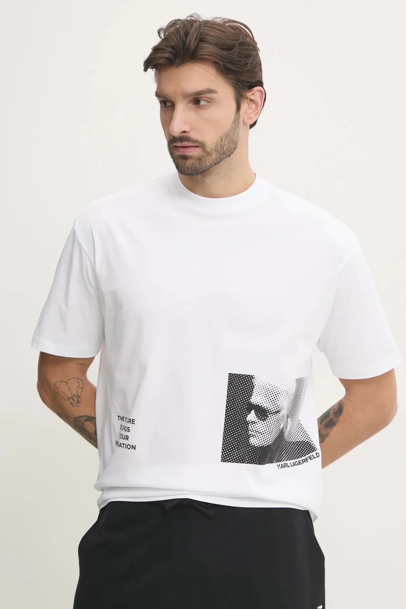 Хлопковая футболка - фото 4