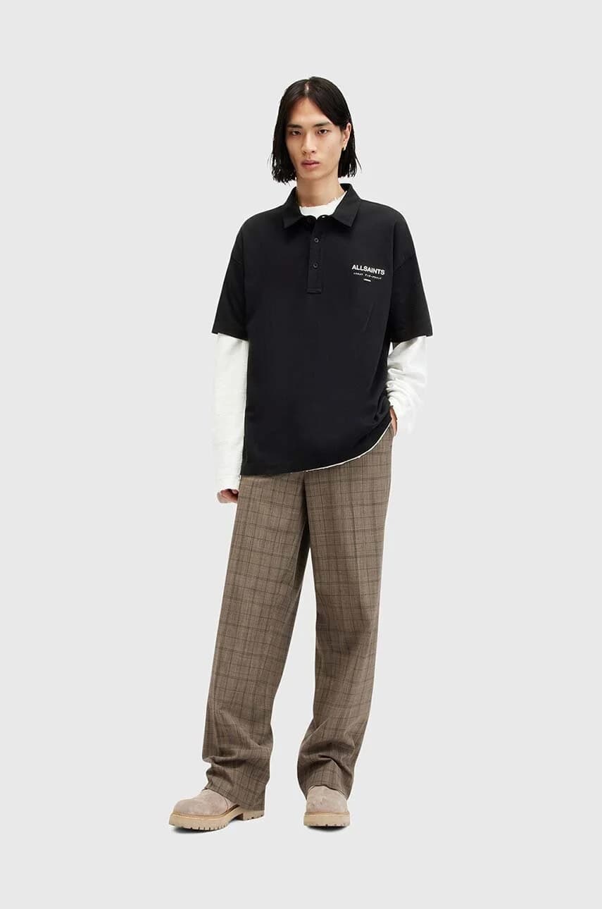 хлопковое поло UNDERGROUND SS POLO - фото 6