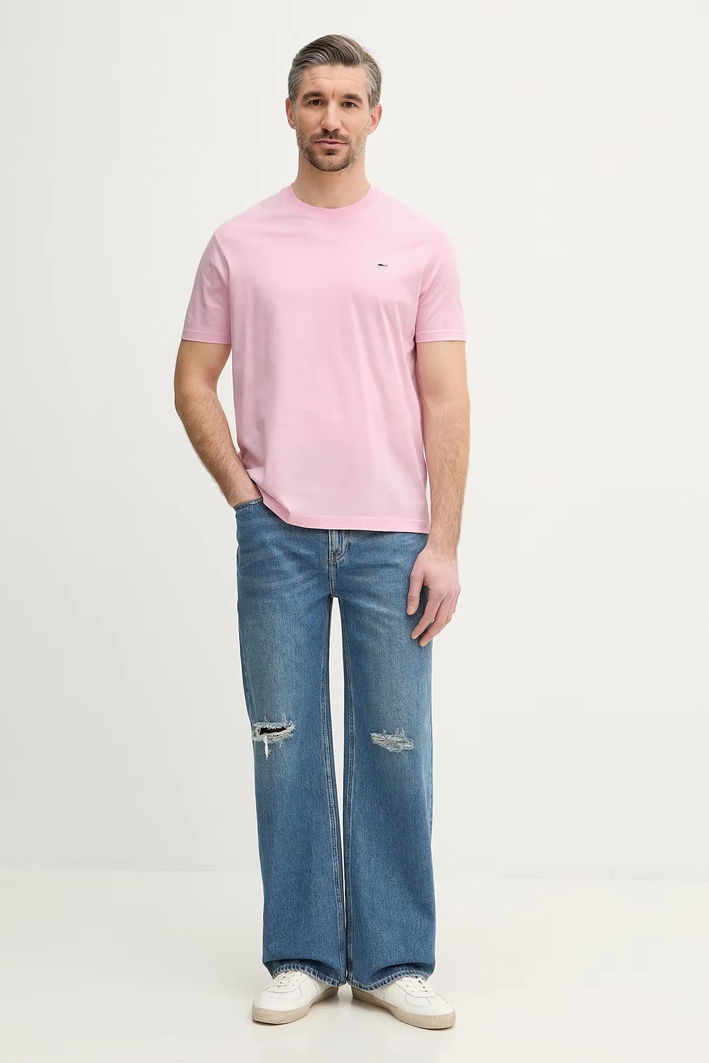 Трикотажная хлопковая футболка - фото 2