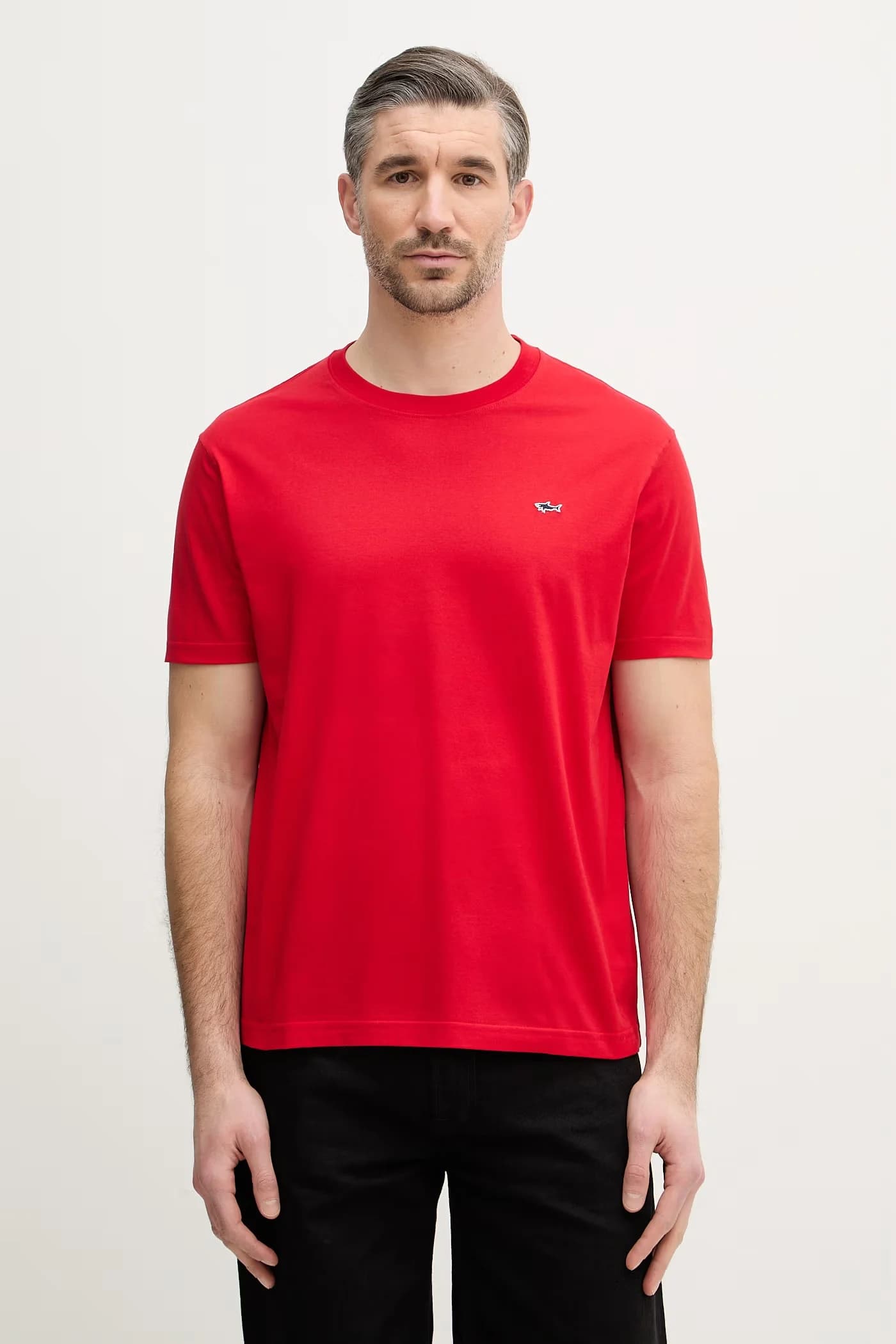 Трикотажная хлопковая футболка