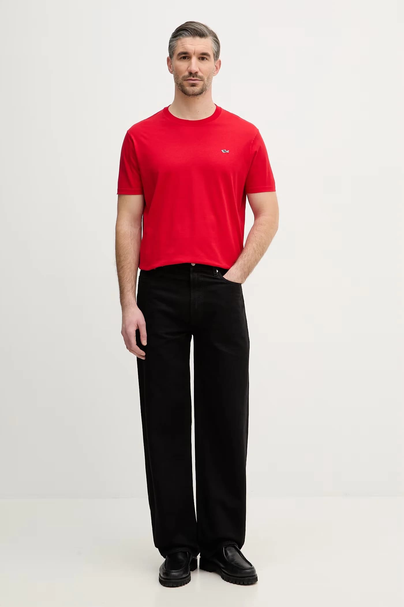 Трикотажная хлопковая футболка - фото 2