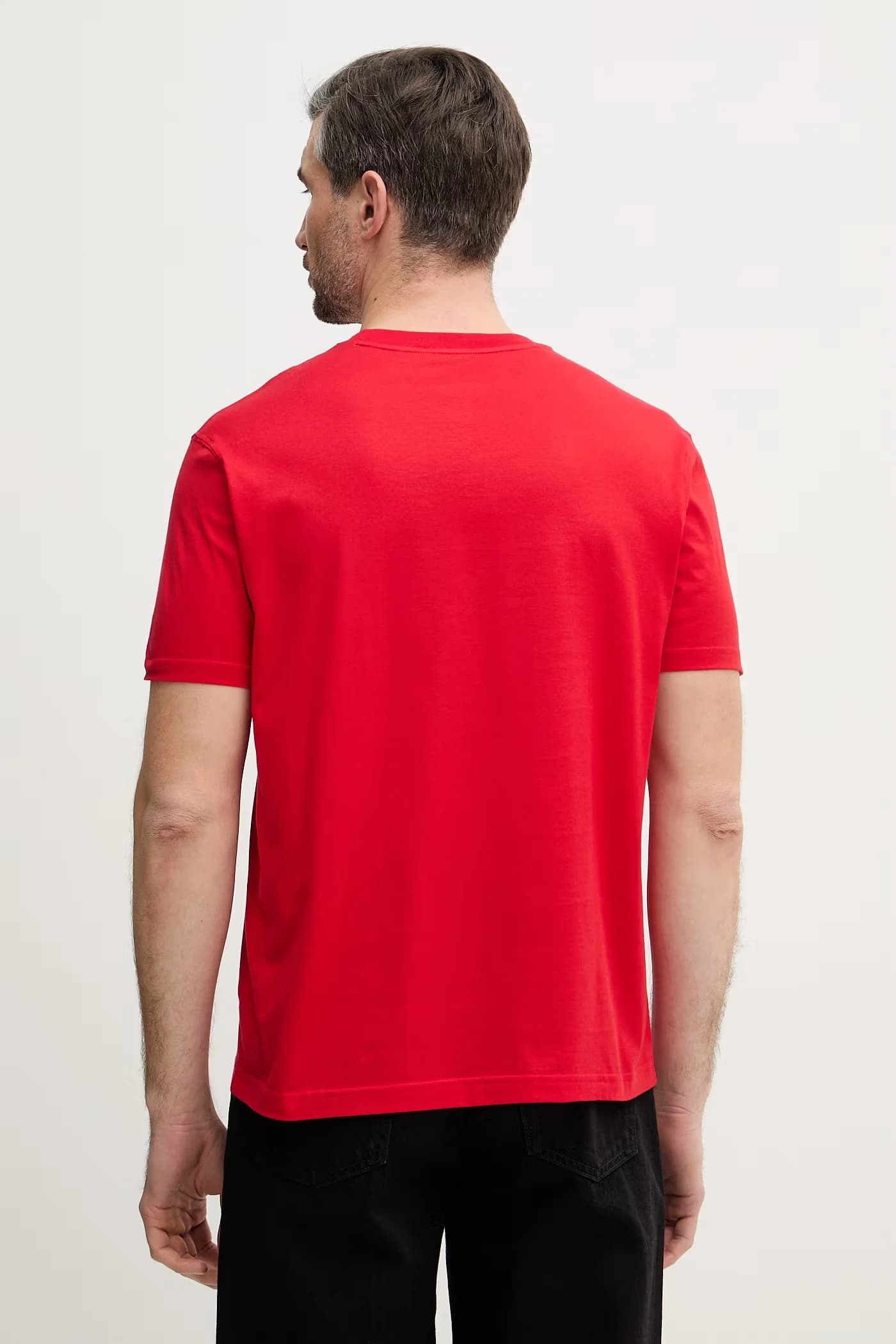 Трикотажная хлопковая футболка - фото 3