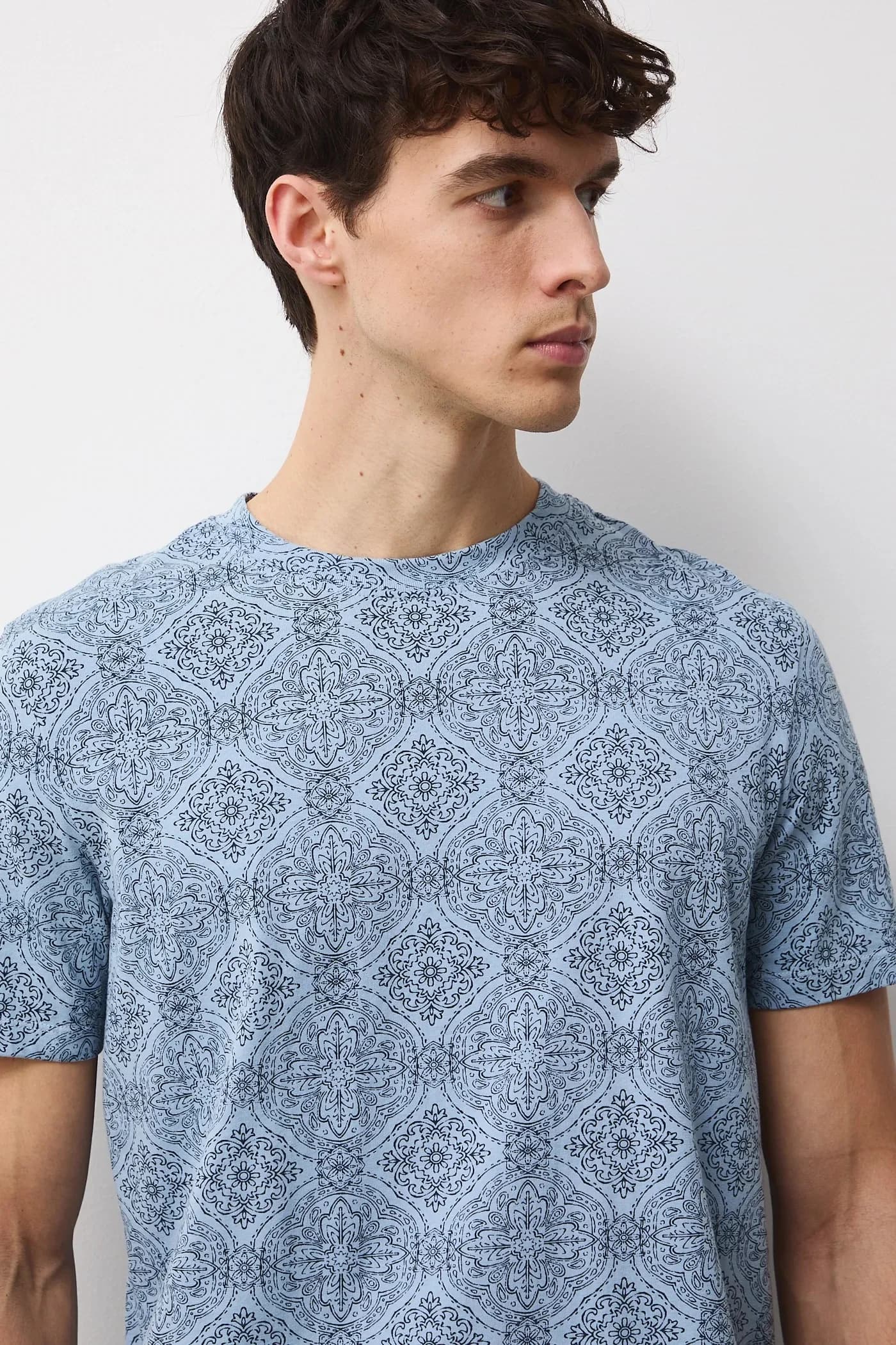 Хлопковая футболка - фото 4