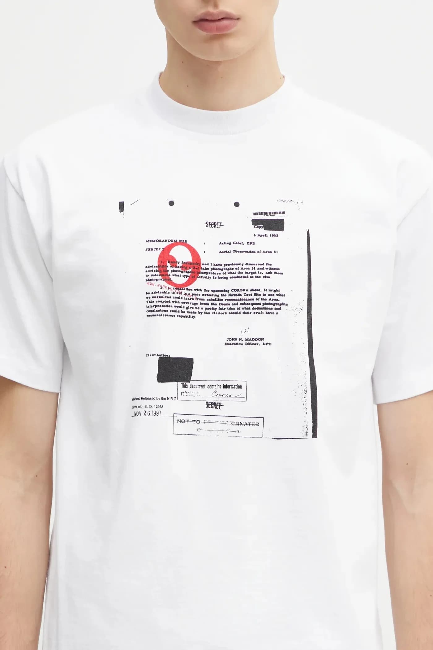 Хлопковая футболка Redacted SS Tee - фото 4