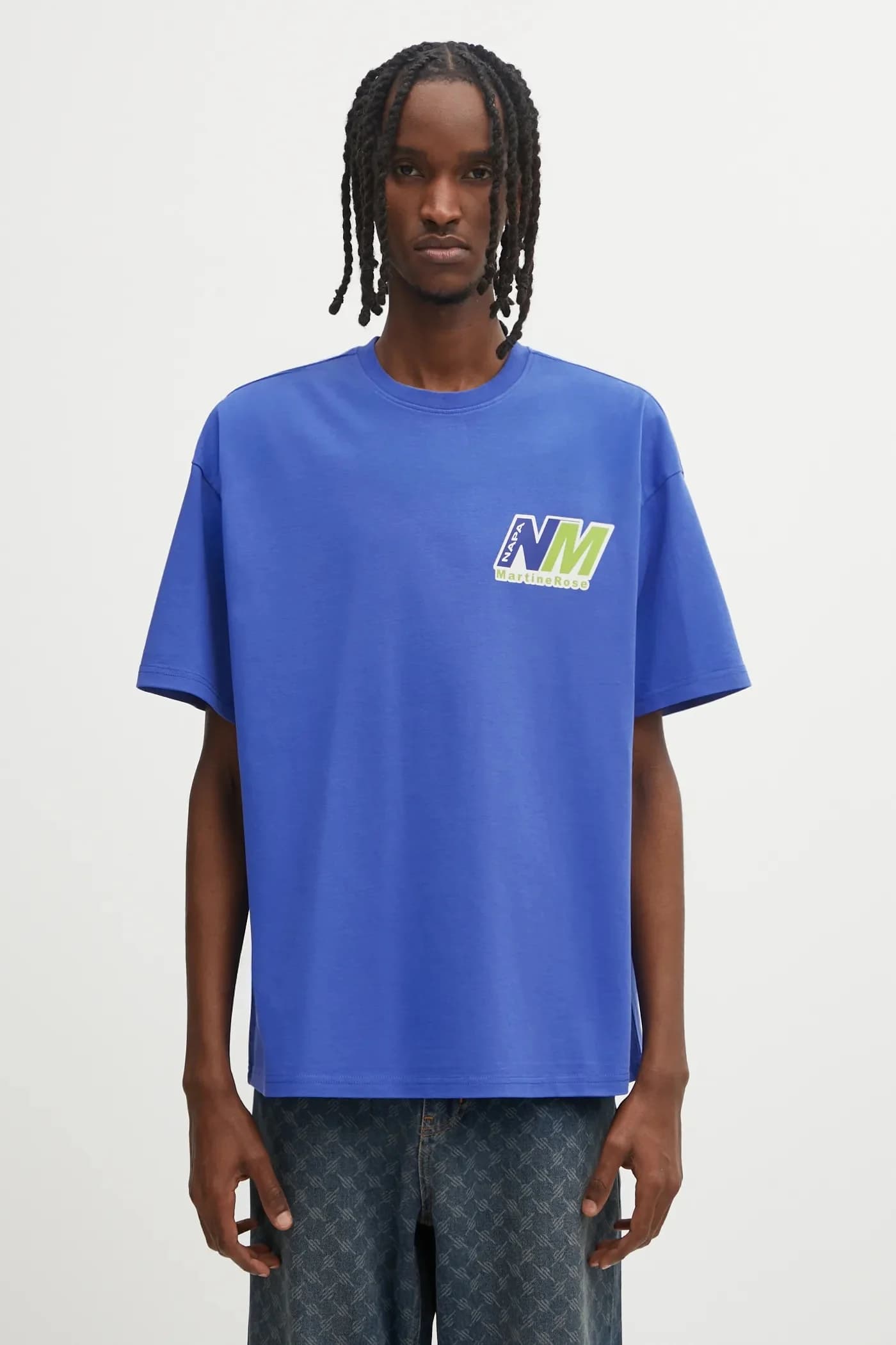 Хлопковая футболка Napapijri x Martine Rose