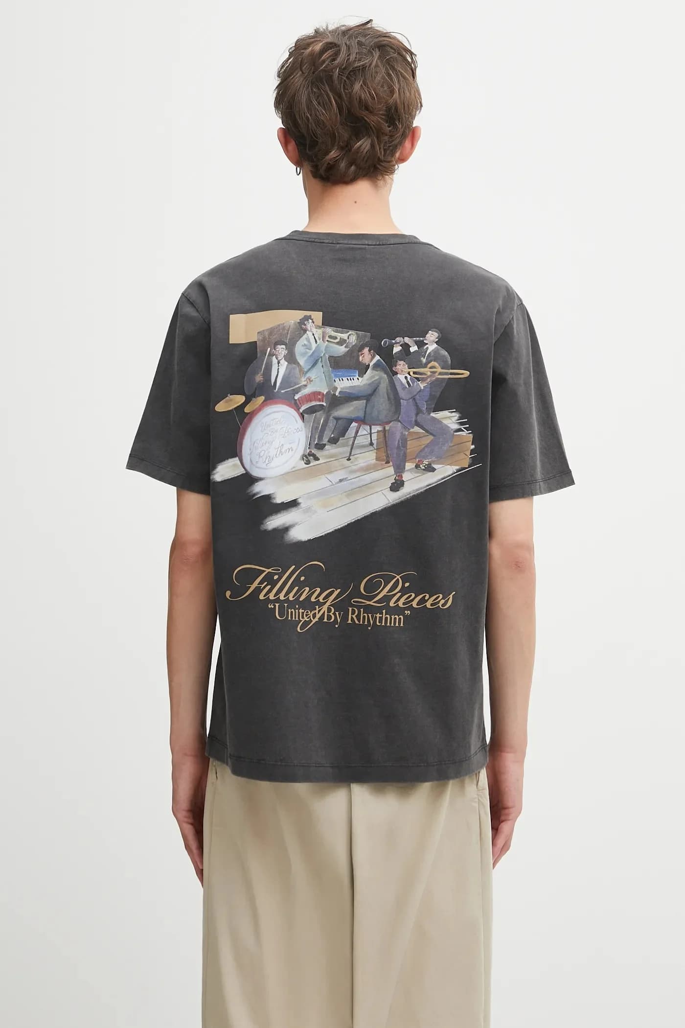 Хлопковая футболка с полосками