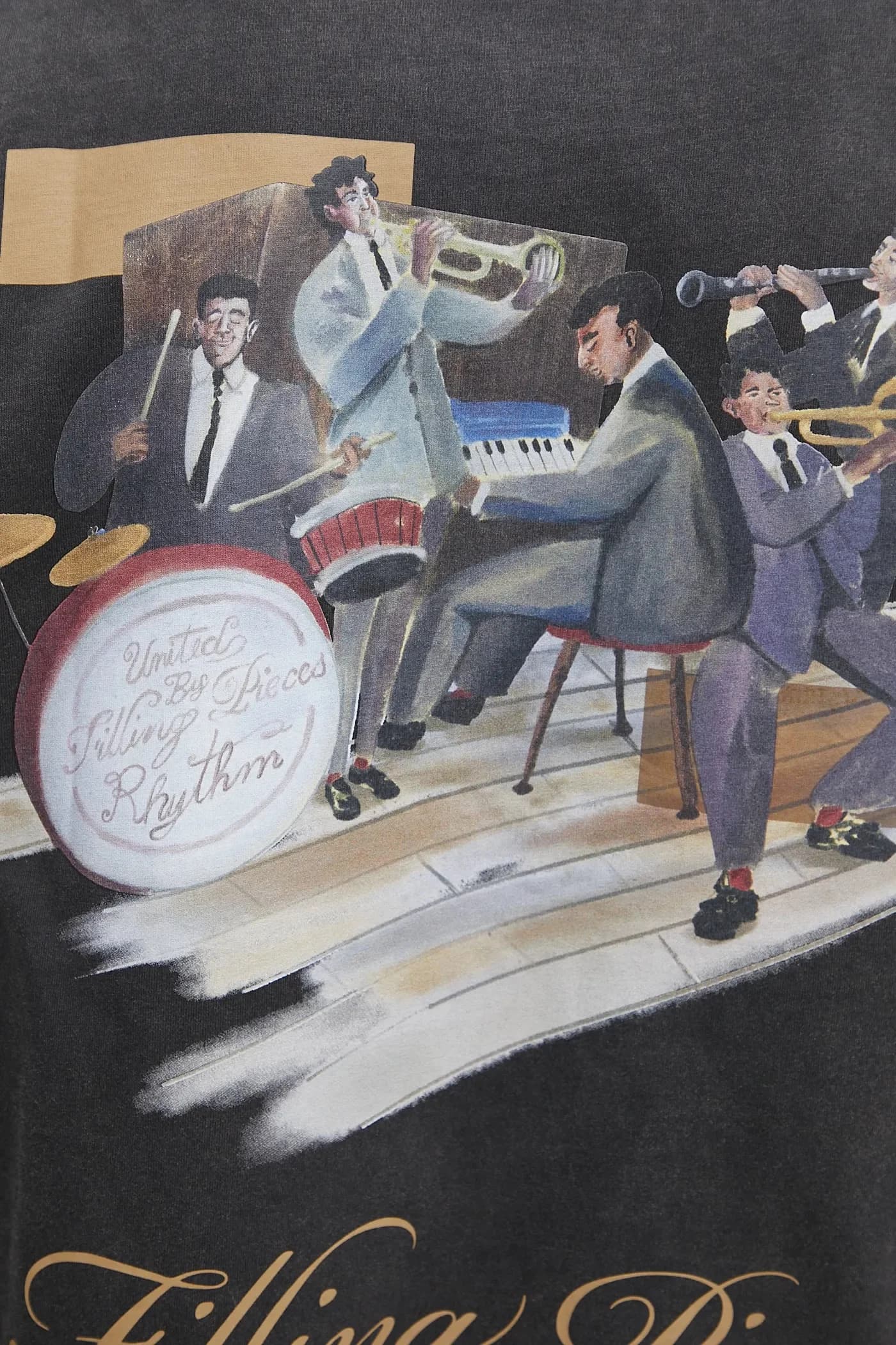 Хлопковая футболка с полосками - фото 4