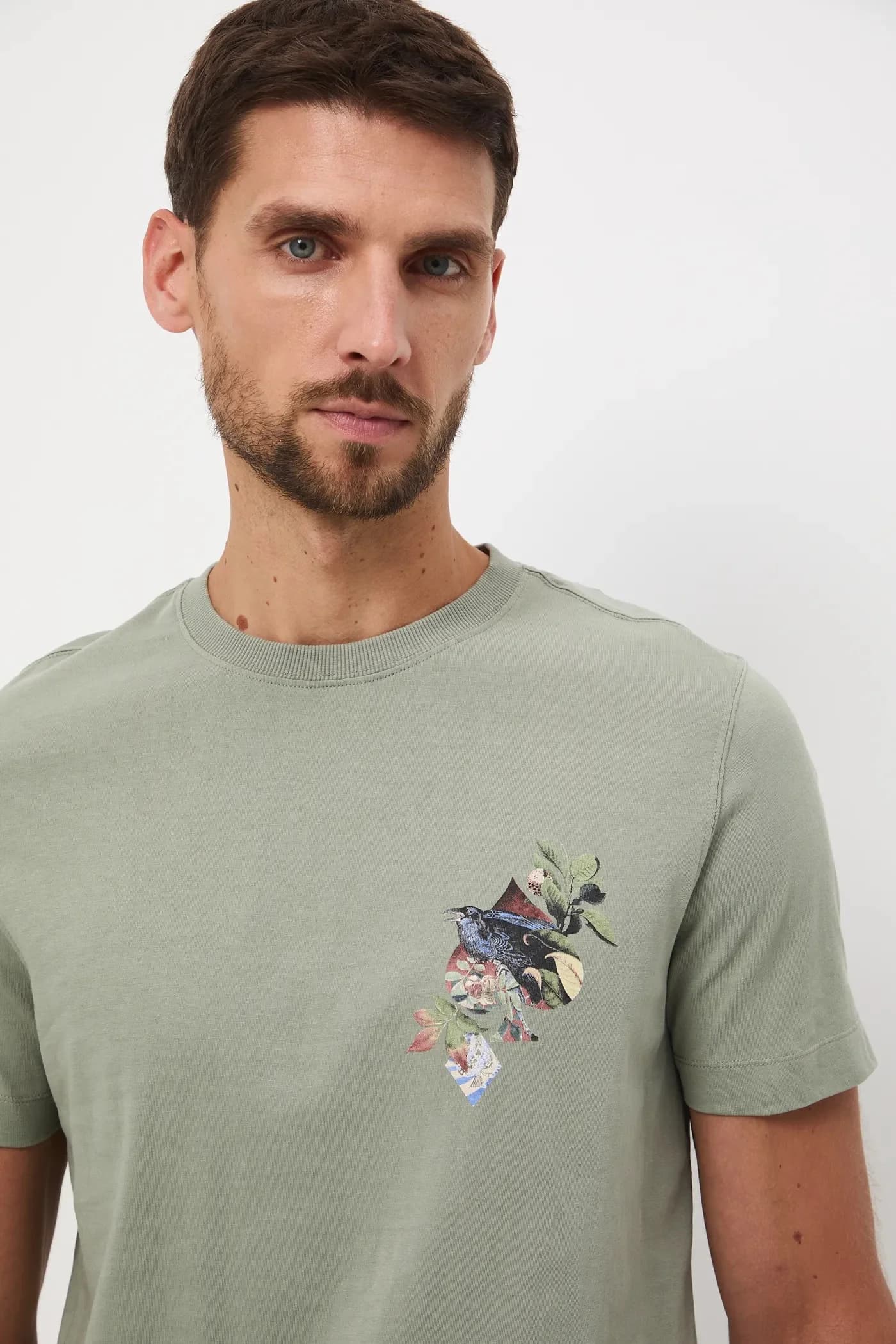 Хлопковая футболка - фото 5