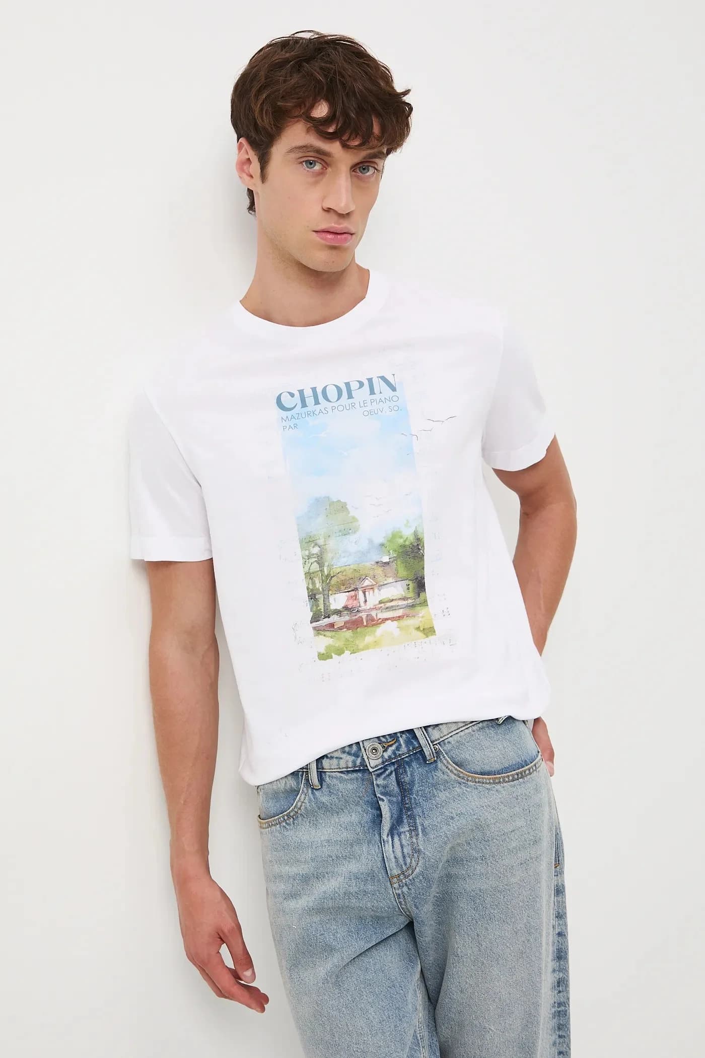 Хлопковая футболка - фото 2