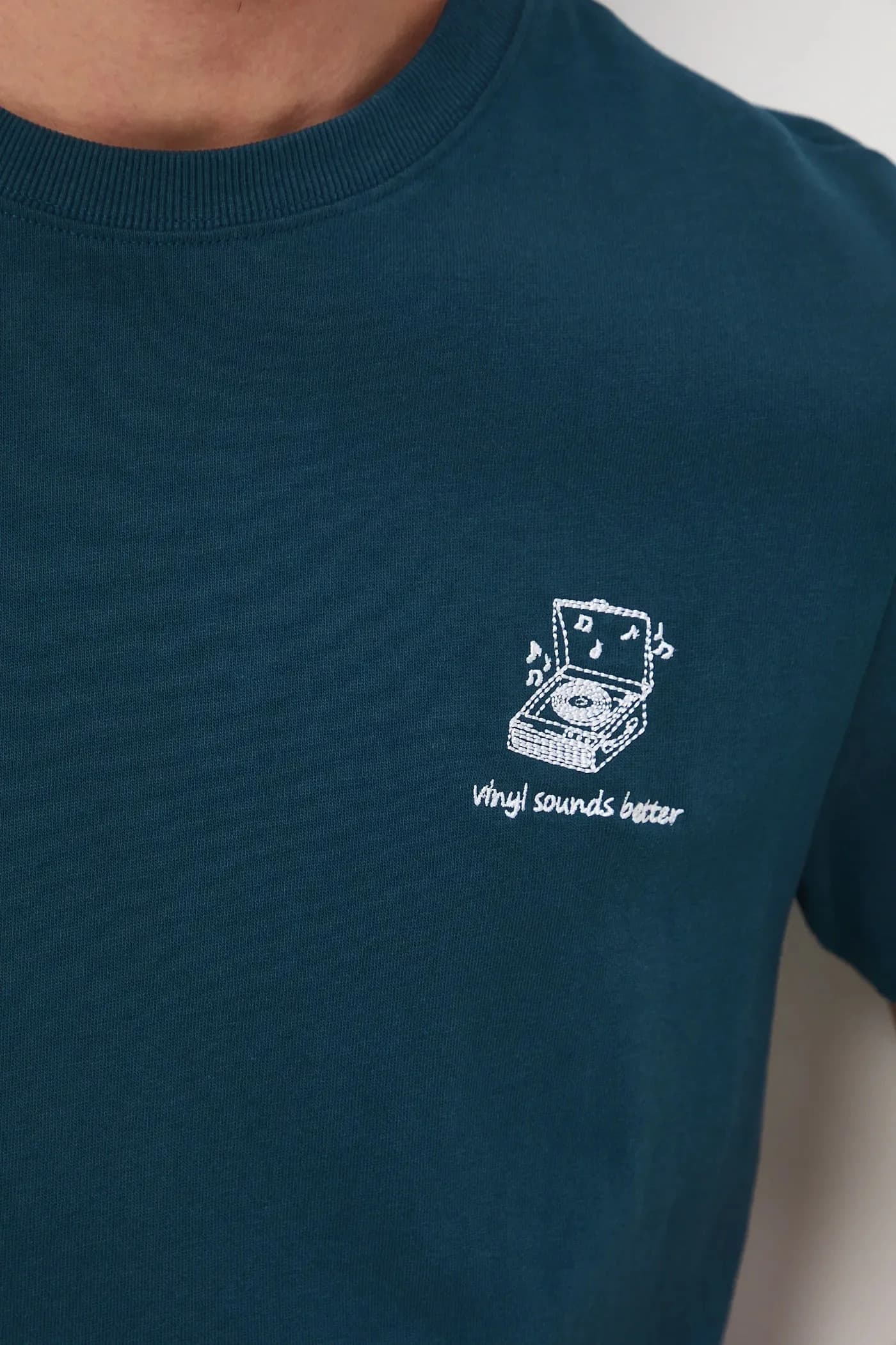 Хлопковая футболка - фото 5