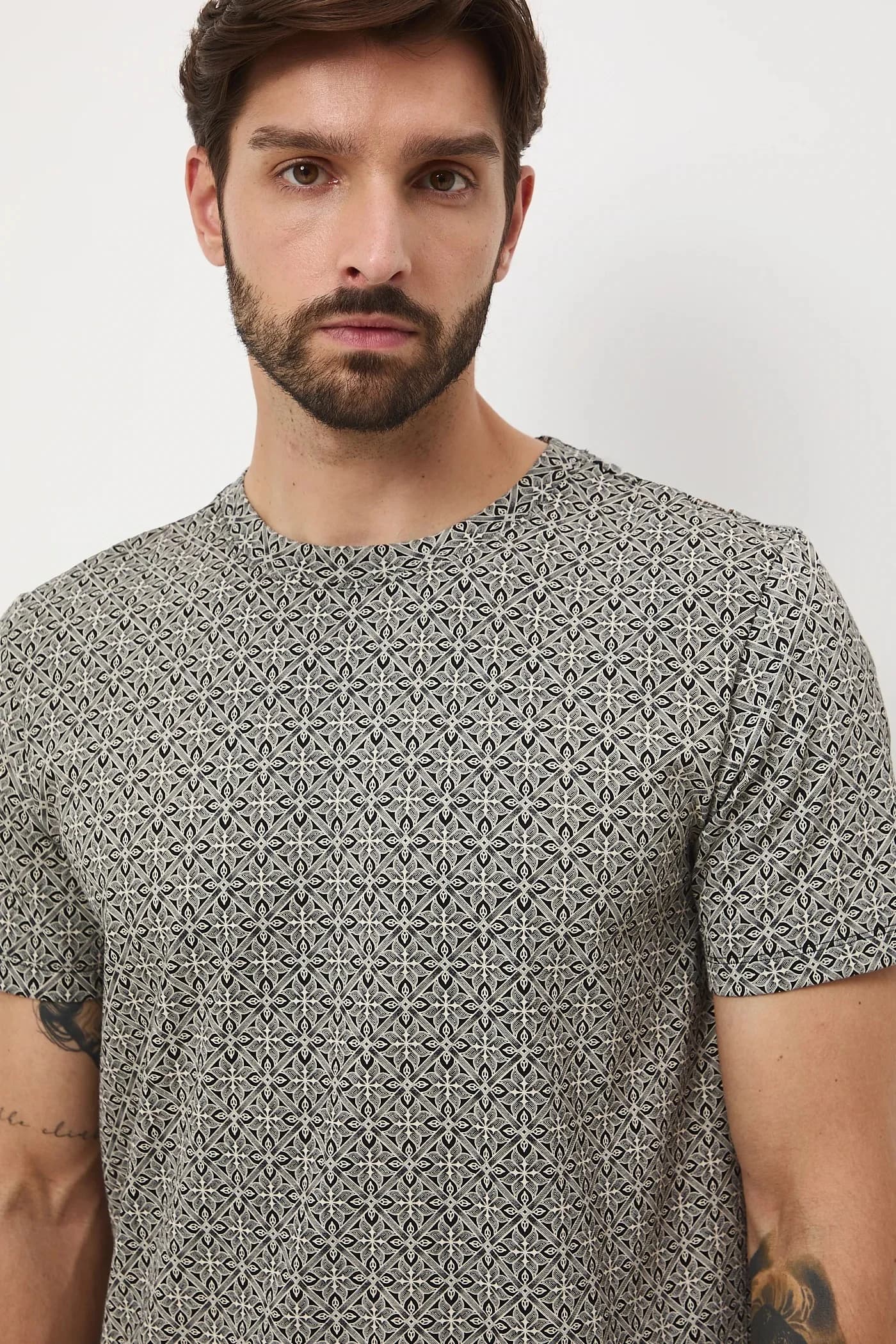 Хлопковая футболка - фото 4