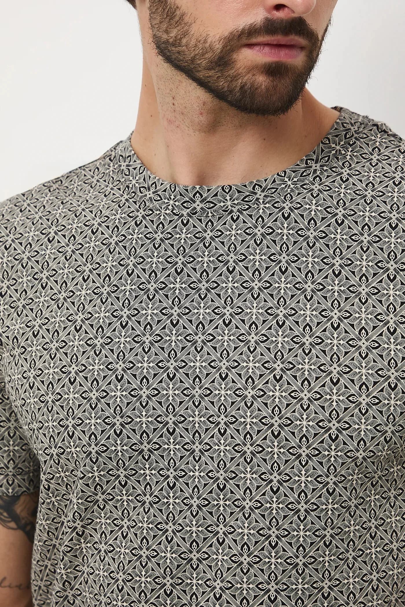 Хлопковая футболка - фото 5