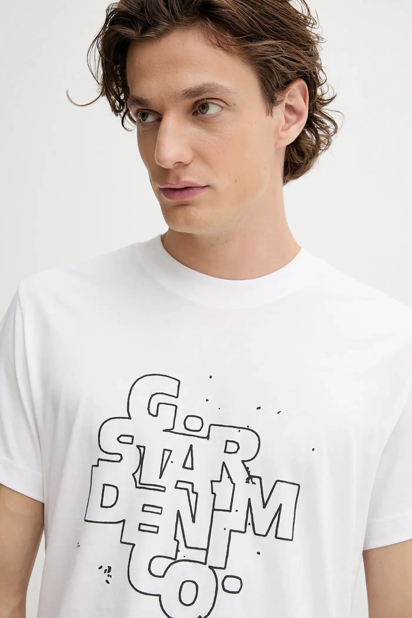 Хлопковая футболка с HD-принтом - фото 4