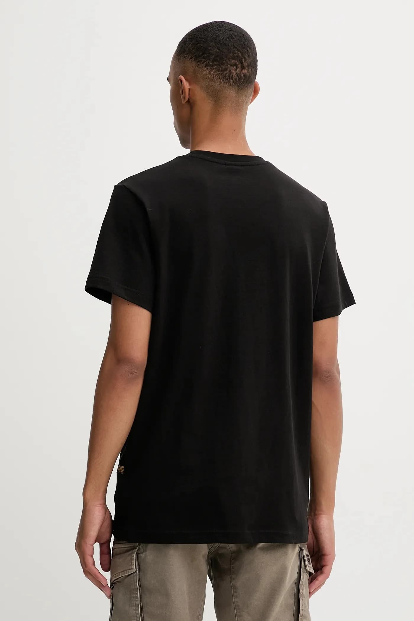 Хлопковая футболка с логотипом из фетра - фото 3