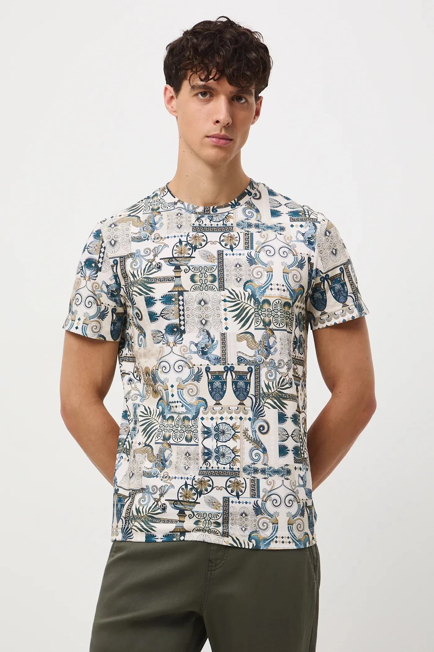 Хлопковая футболка - фото 4