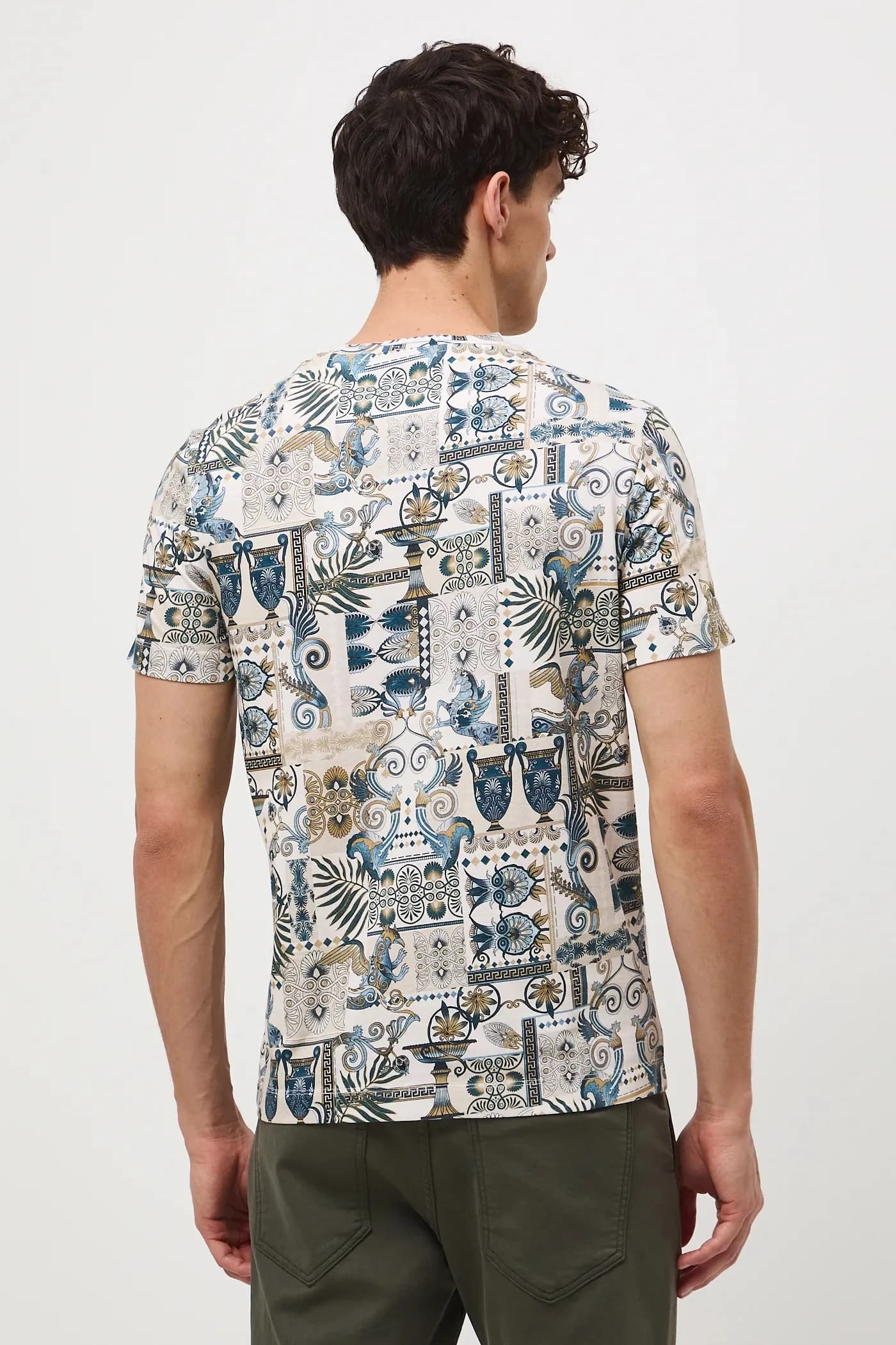 Хлопковая футболка - фото 5