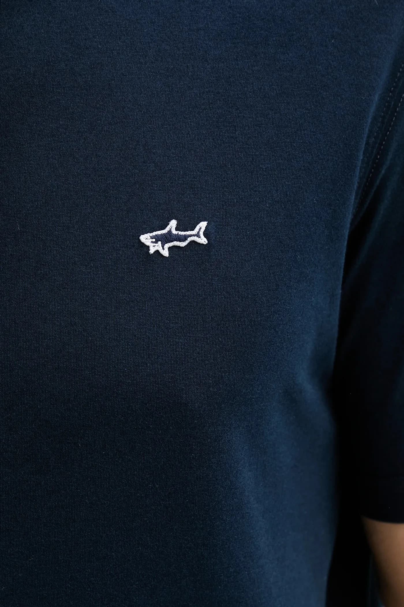 Трикотажная хлопковая футболка - фото 4