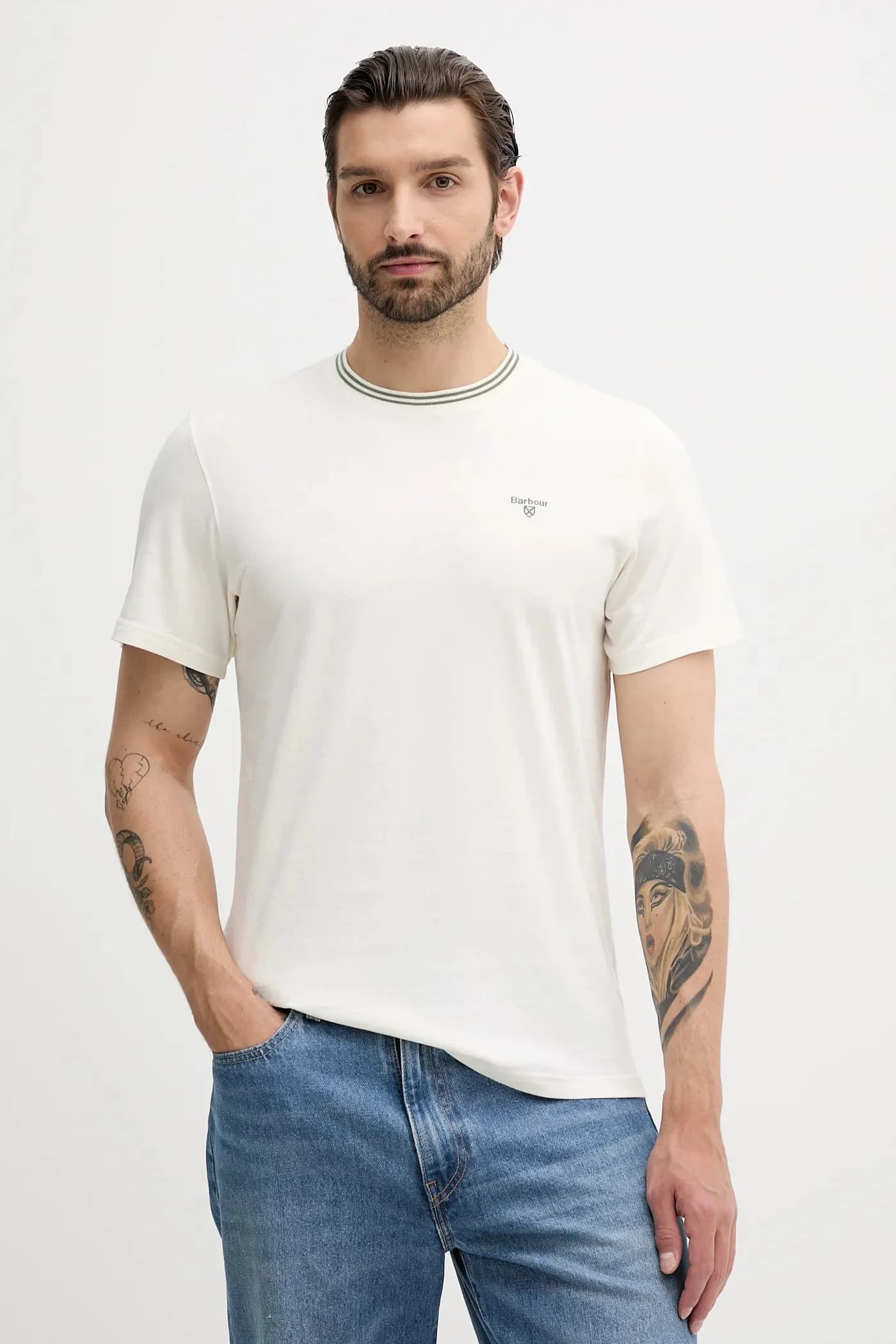 Хлопковая футболка AUSTWICK