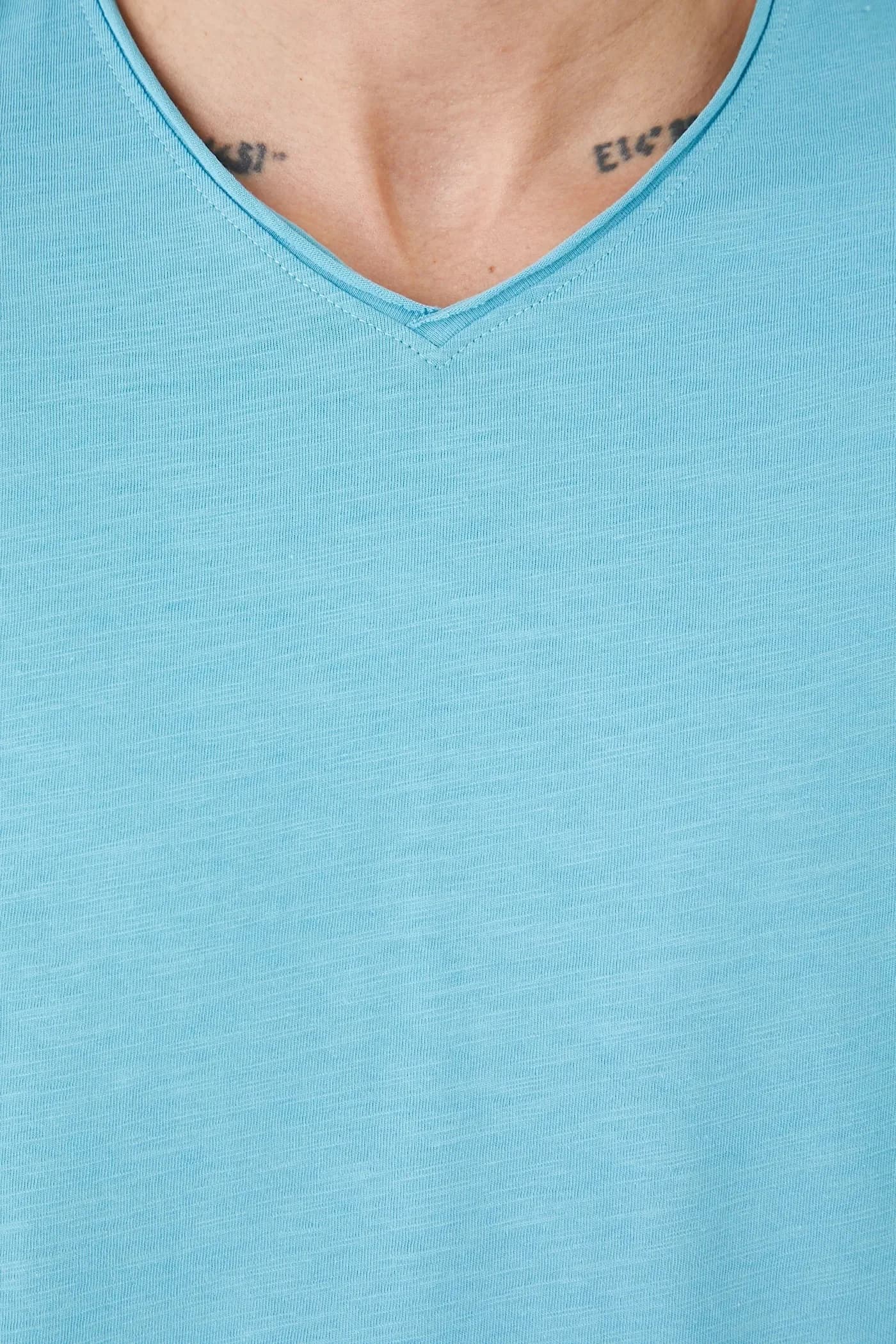 Хлопковая футболка - фото 5